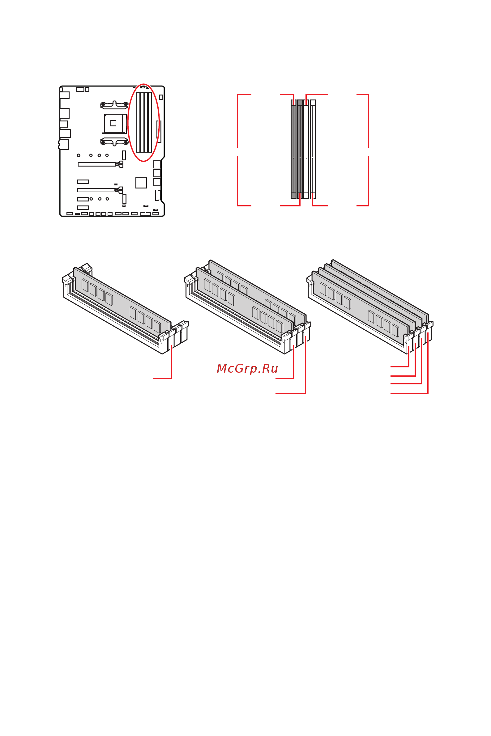 MSI X570-A PRO [26/160] Dimm slots