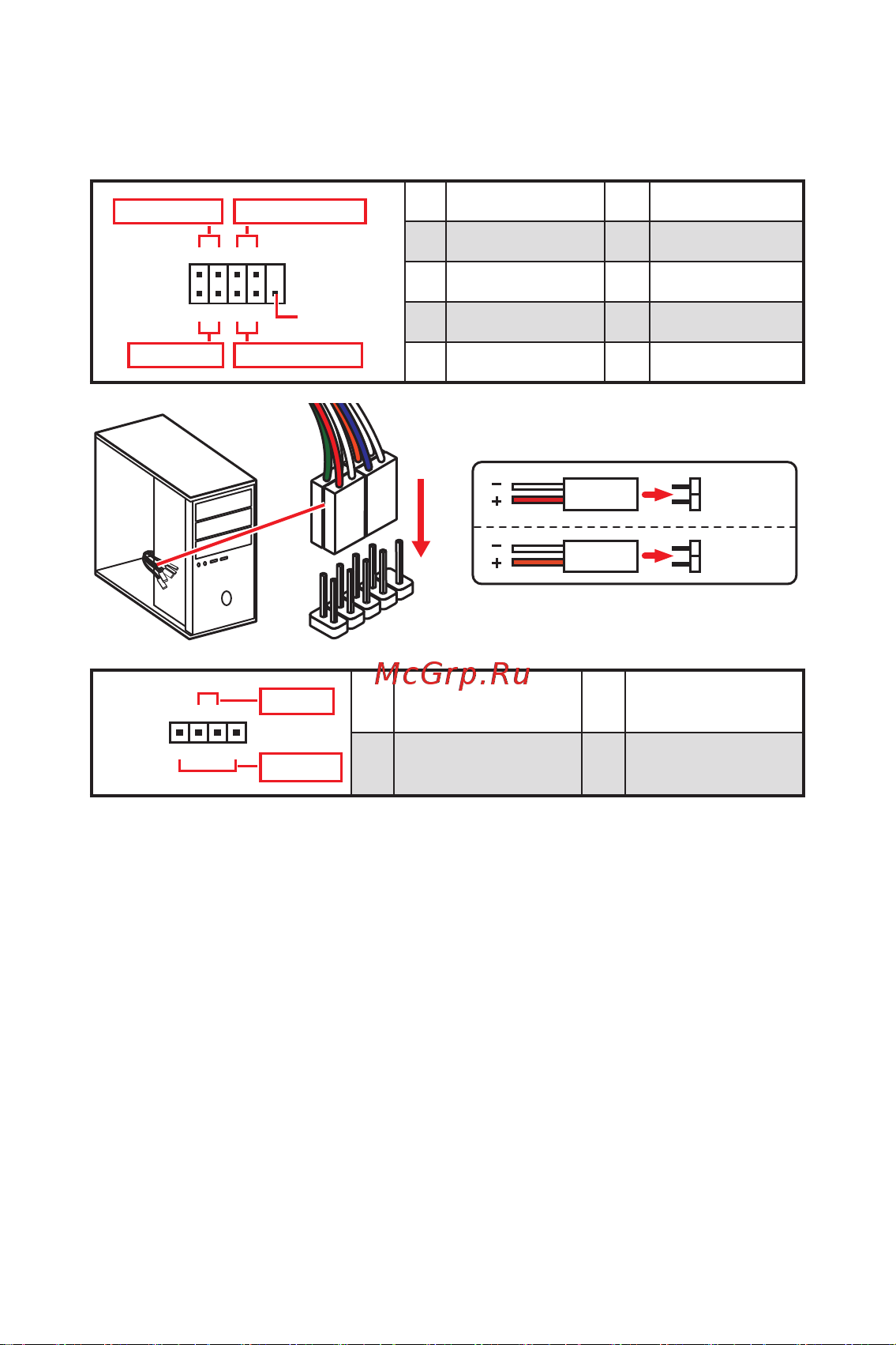 MSI B450M-A PRO MAX [11/20] Jfp1 jfp2 разъемы передней панели