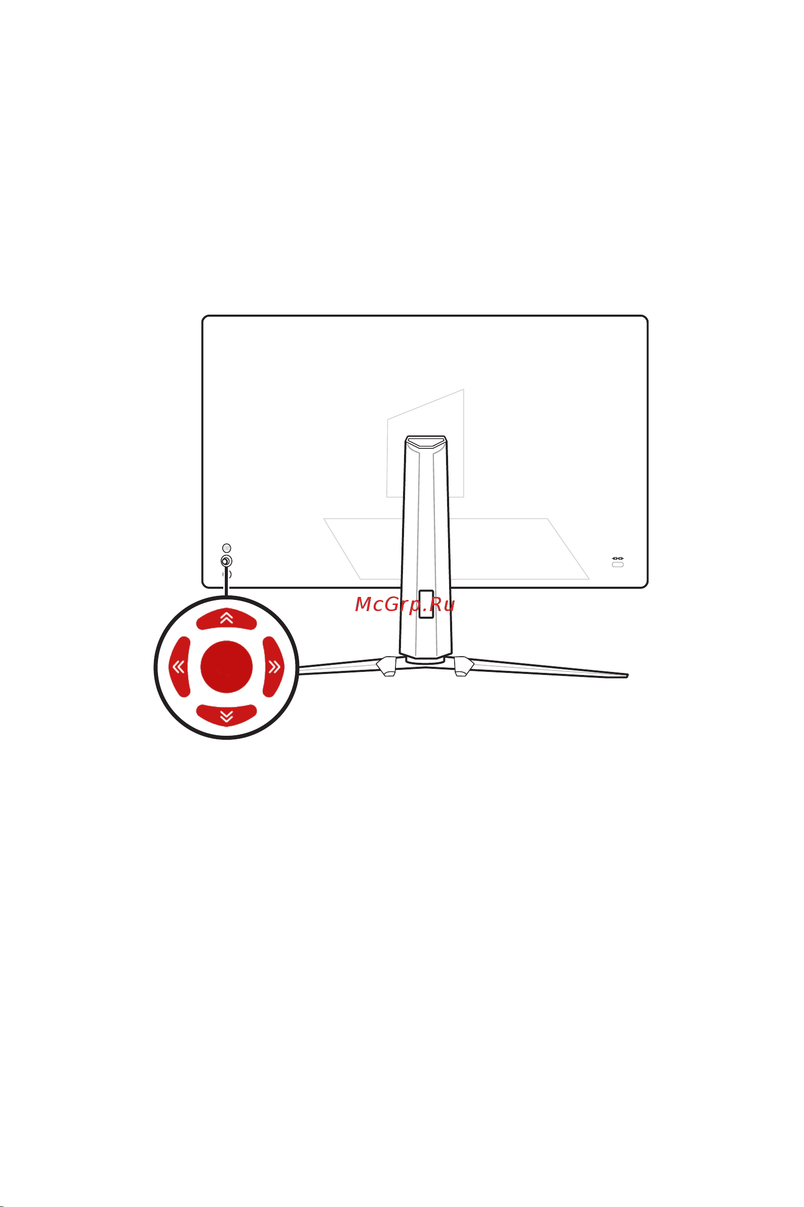 MSI MAG ARTYMIS 274CP [10/32] Экранное меню