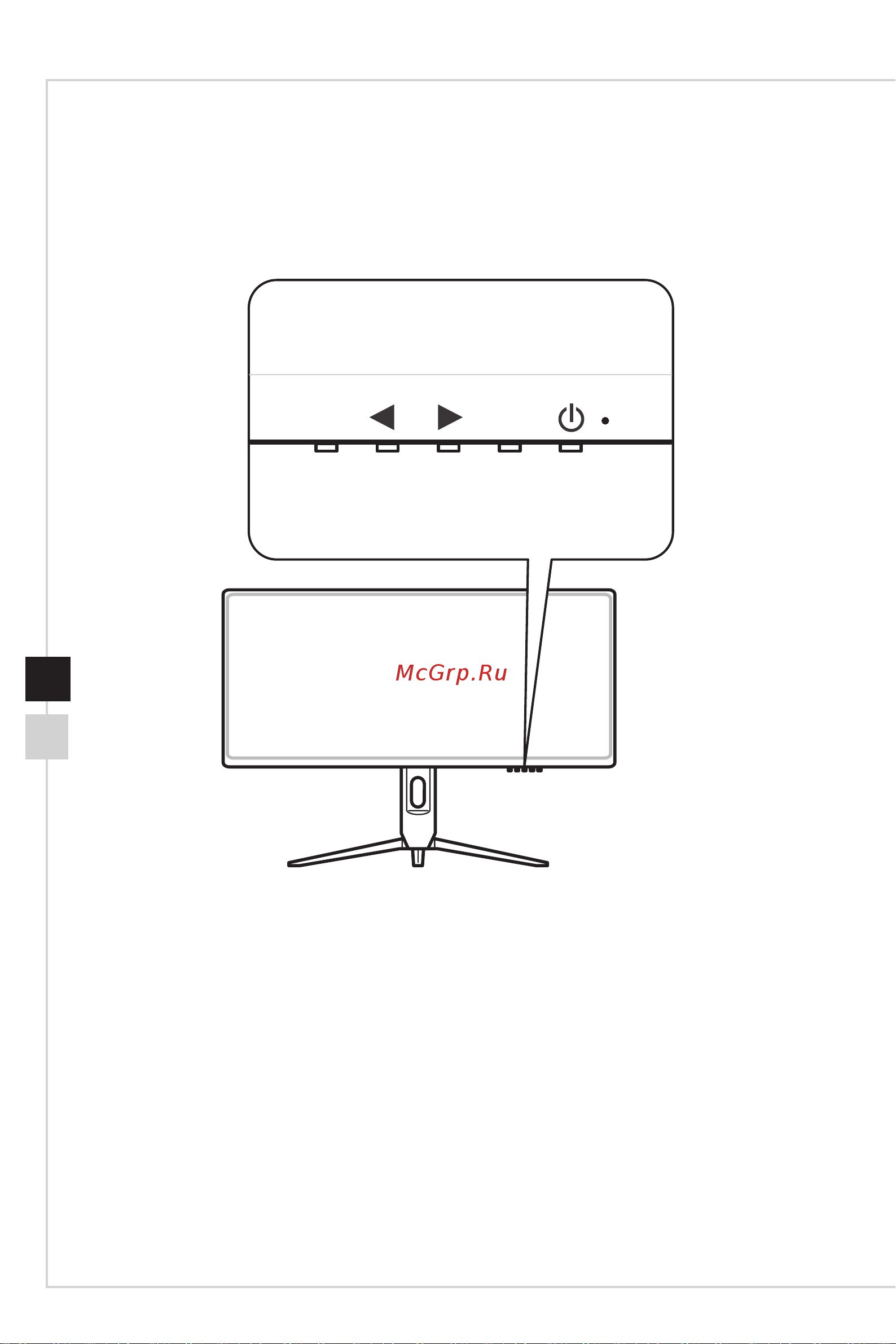 MSI Optix MAG342CQ [18/31] Osd key