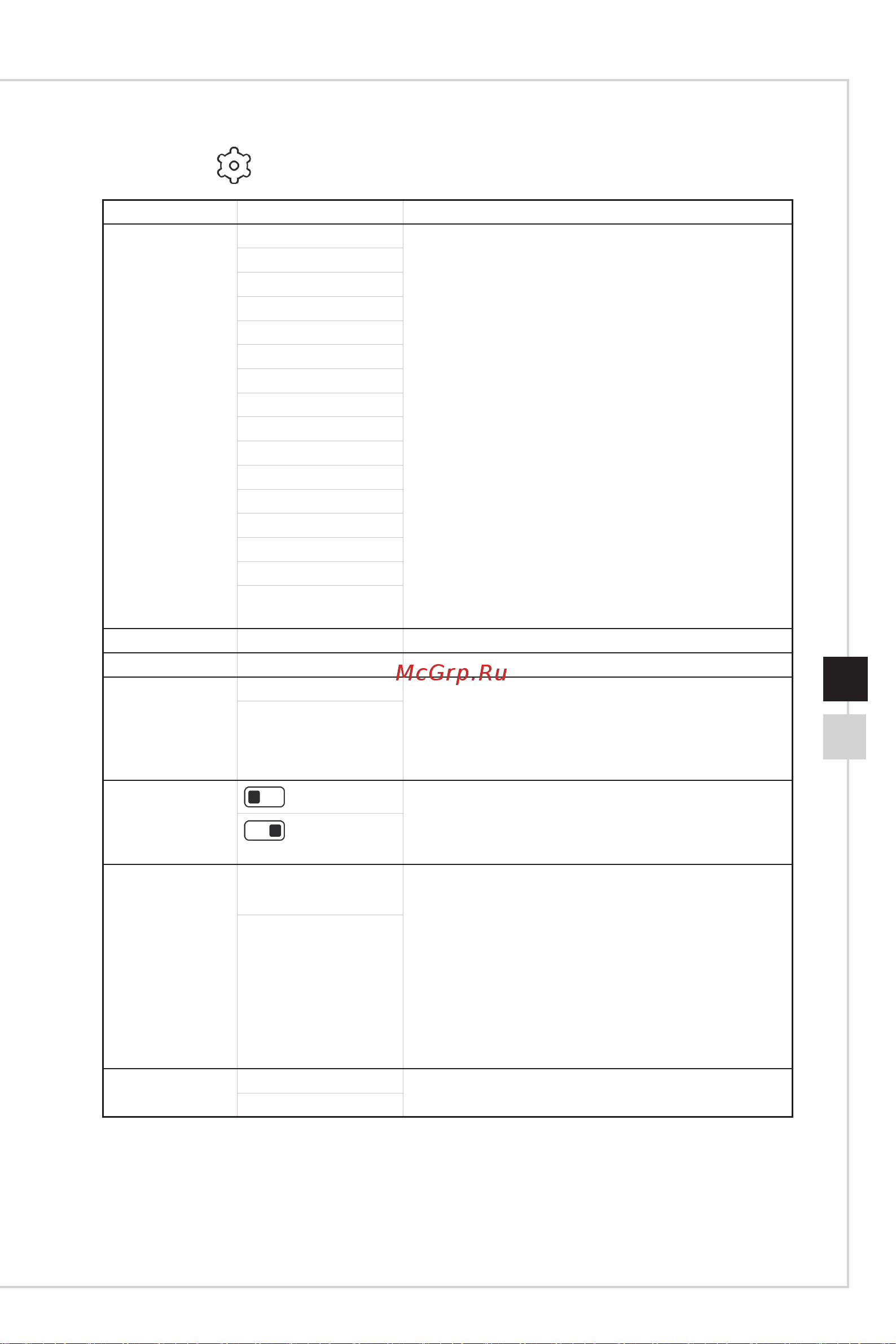 MSI Optix MAG342CQ [25/31] Osd setup