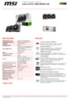 MSI GeForce RTX 4090 SUPRIM 24G Спецификация