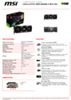 MSI GeForce RTX 4090 GAMING X TRIO 24G Спецификация