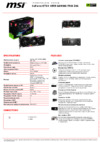 MSI GeForce RTX 4090 GAMING TRIO 24G Спецификация