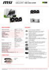 MSI GeForce RTX 4080 16GB SUPRIM Спецификация
