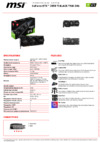 MSI GeForce RTX 3090 Ti BLACK TRIO 24G Спецификация