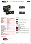 MSI GeForce RTX 3090 GAMING TRIO 24G Спецификация