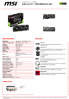 MSI GeForce RTX 3090 VENTUS 3X 24G Спецификация