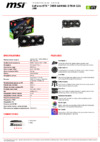 MSI GeForce RTX 3080 GAMING Z TRIO 12G LHR Спецификация