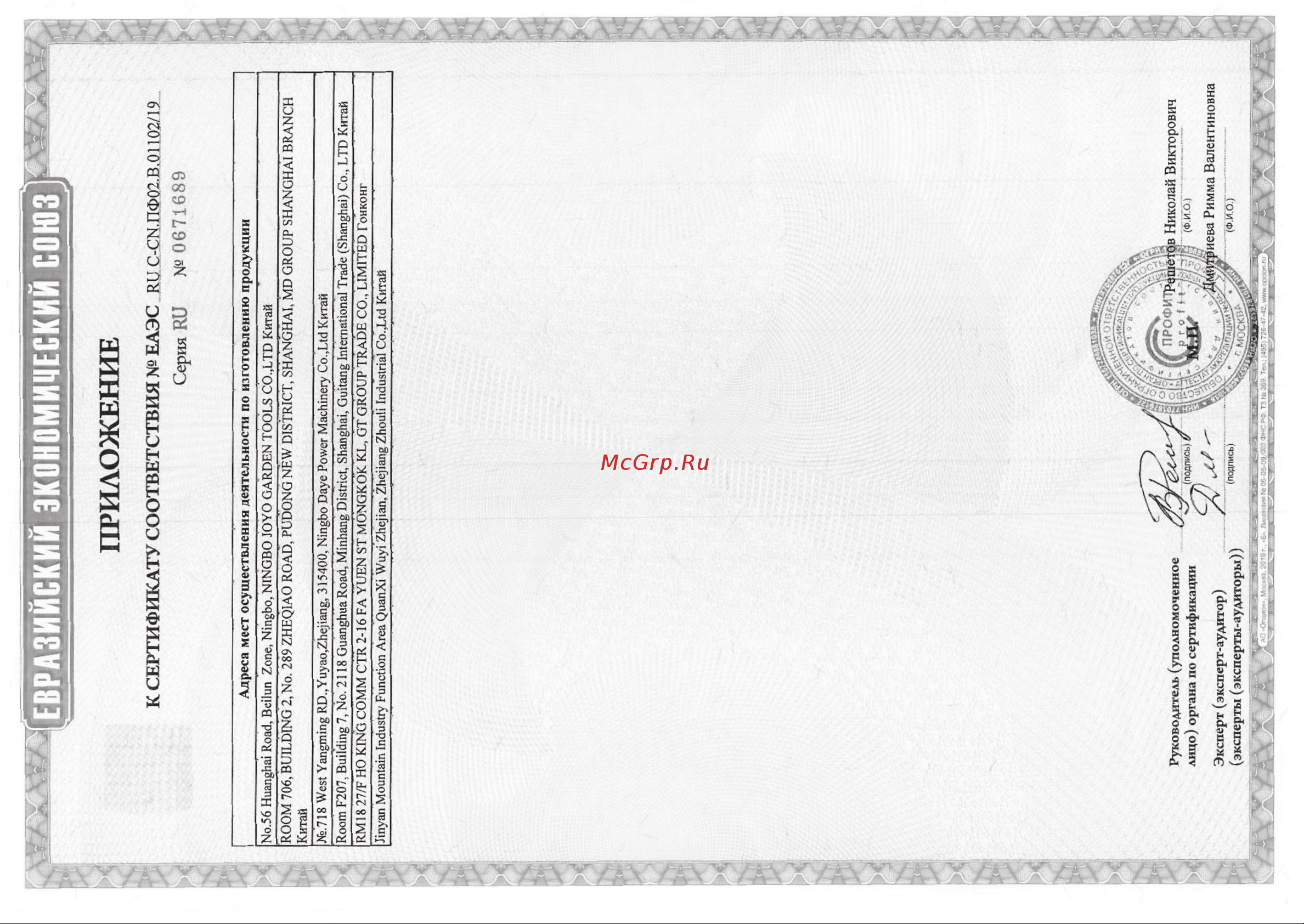 Patriot PS 1500 E 426302216 Инструкция онлайн [19/21] 839873