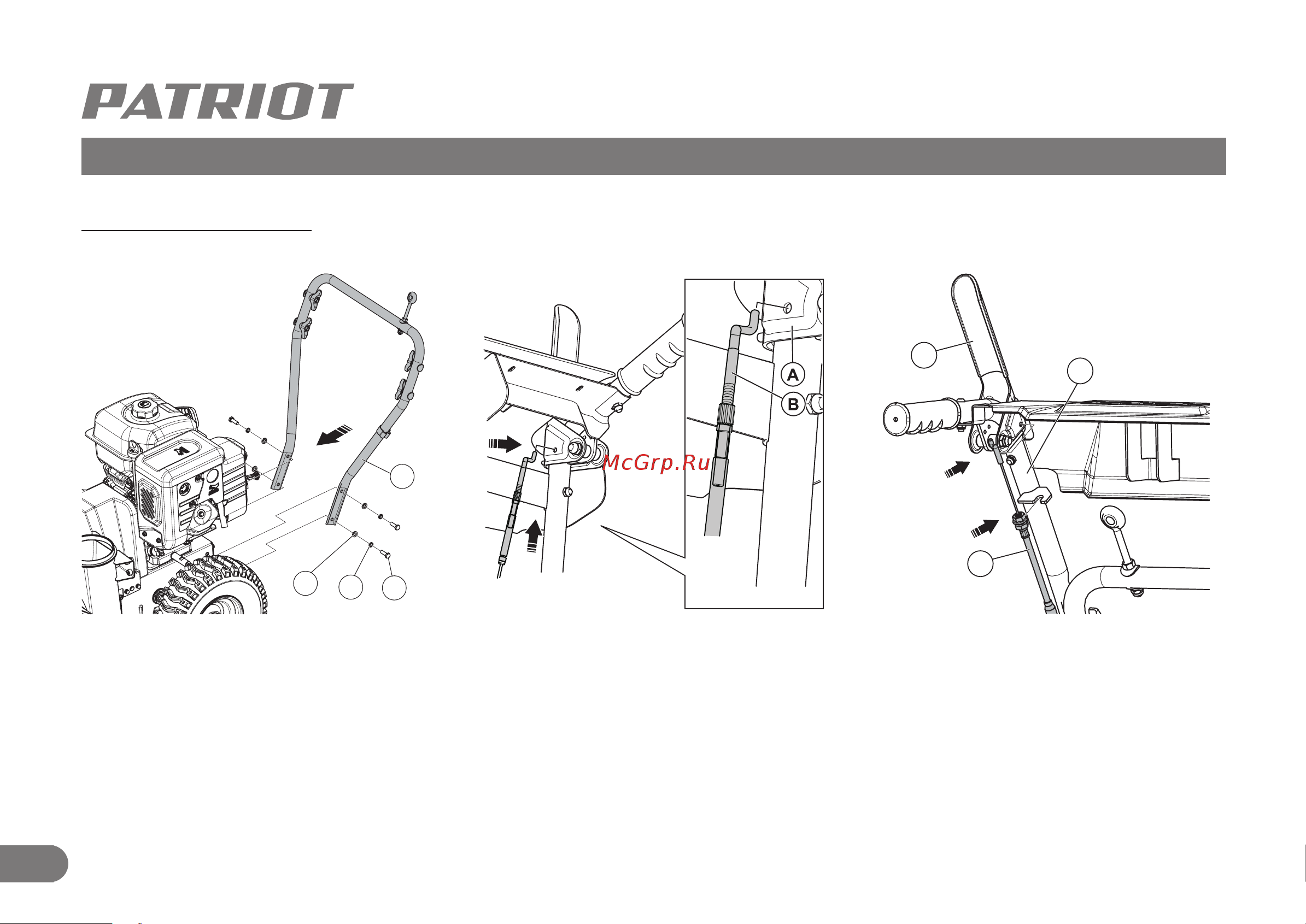 Patriot PS 917 426108417 [15/32] Сборка бензинового снегоуборщика