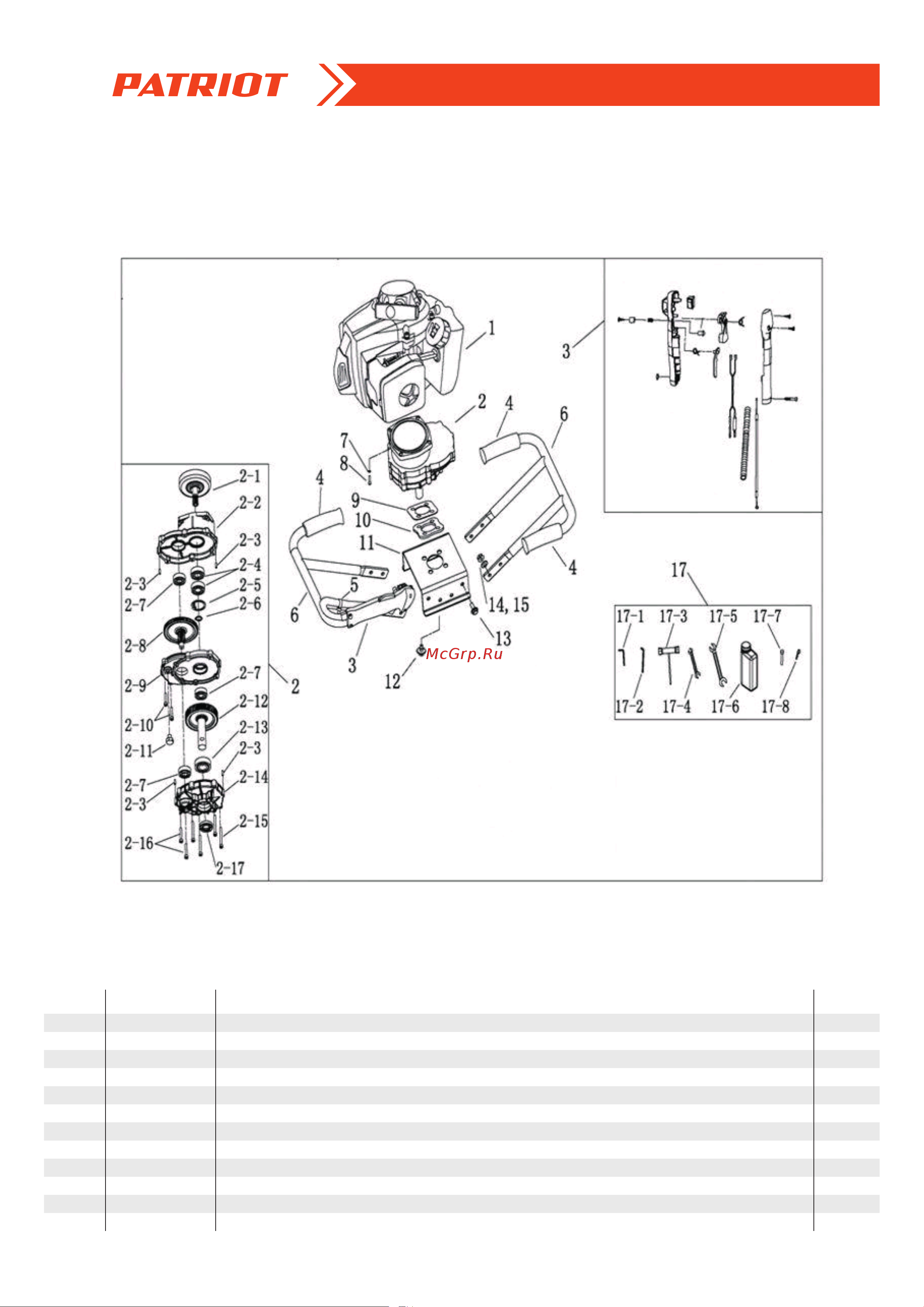 Patriot AE 75 D [2/6] Мотобур бензиновый