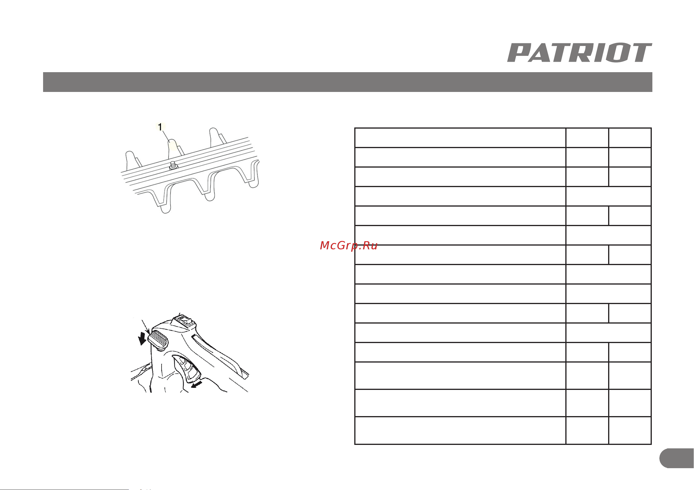 Patriot SLP 800 [10/19] Устройство технические характеристики
