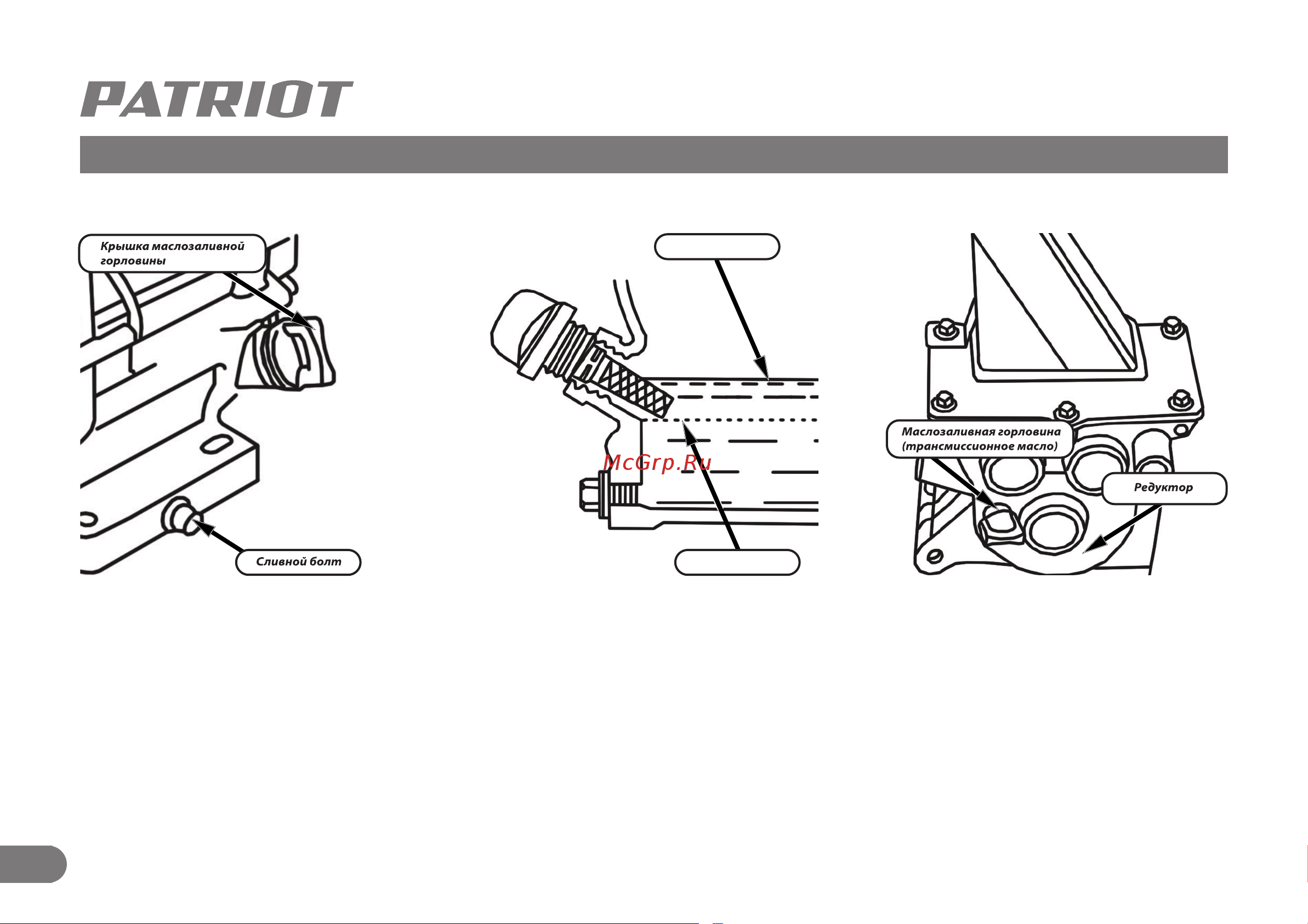 Patriot RX 900 [13/17] Техническое обслуживание
