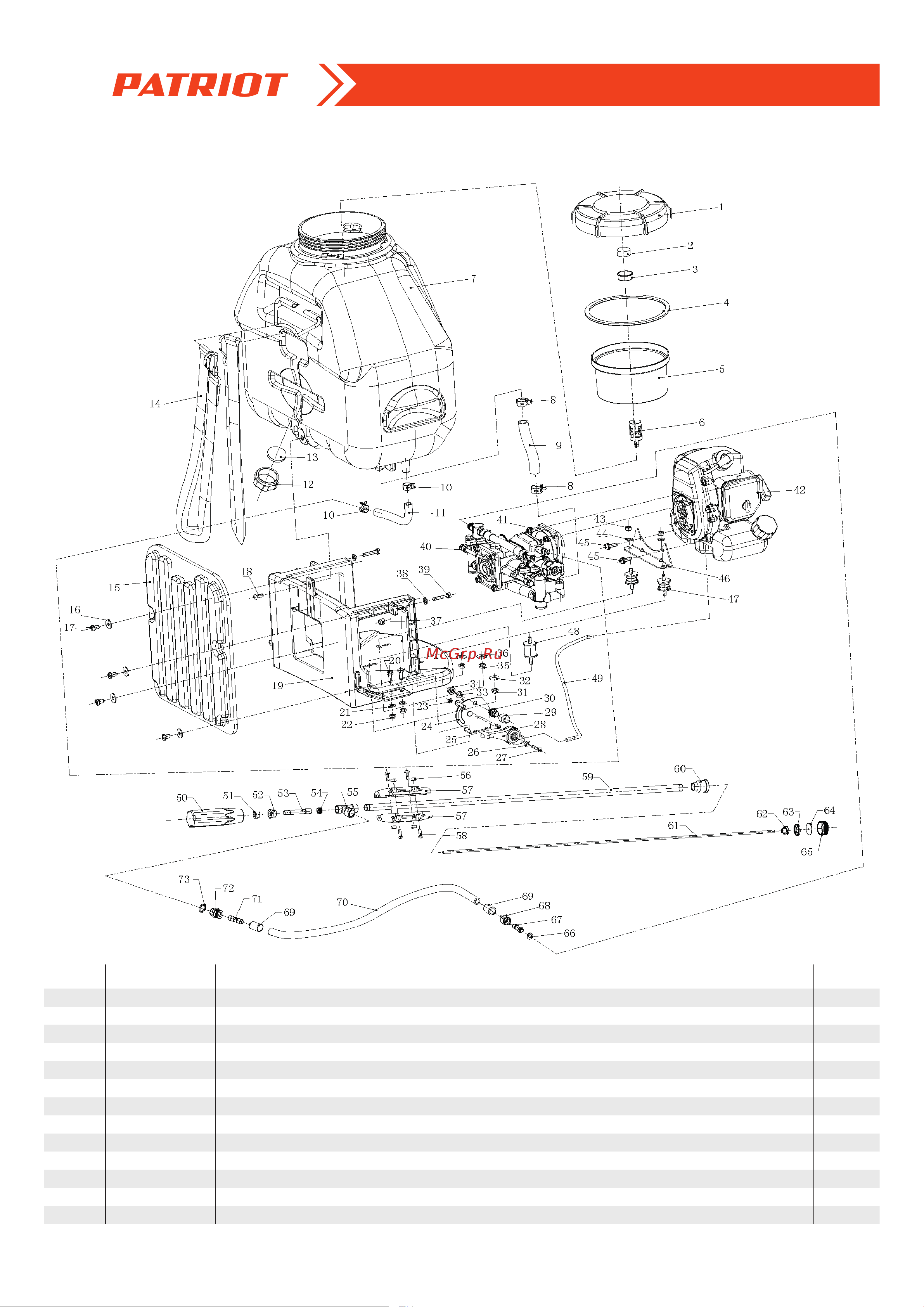 Patriot PT-800 755302500 [2/8] Мотоблок бензиновый