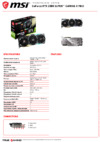 MSI GeForce RTX 2080 SUPER GAMING X TRIO Спецификация