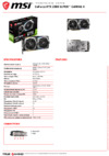 MSI GeForce RTX 2060 SUPER GAMING X Спецификация