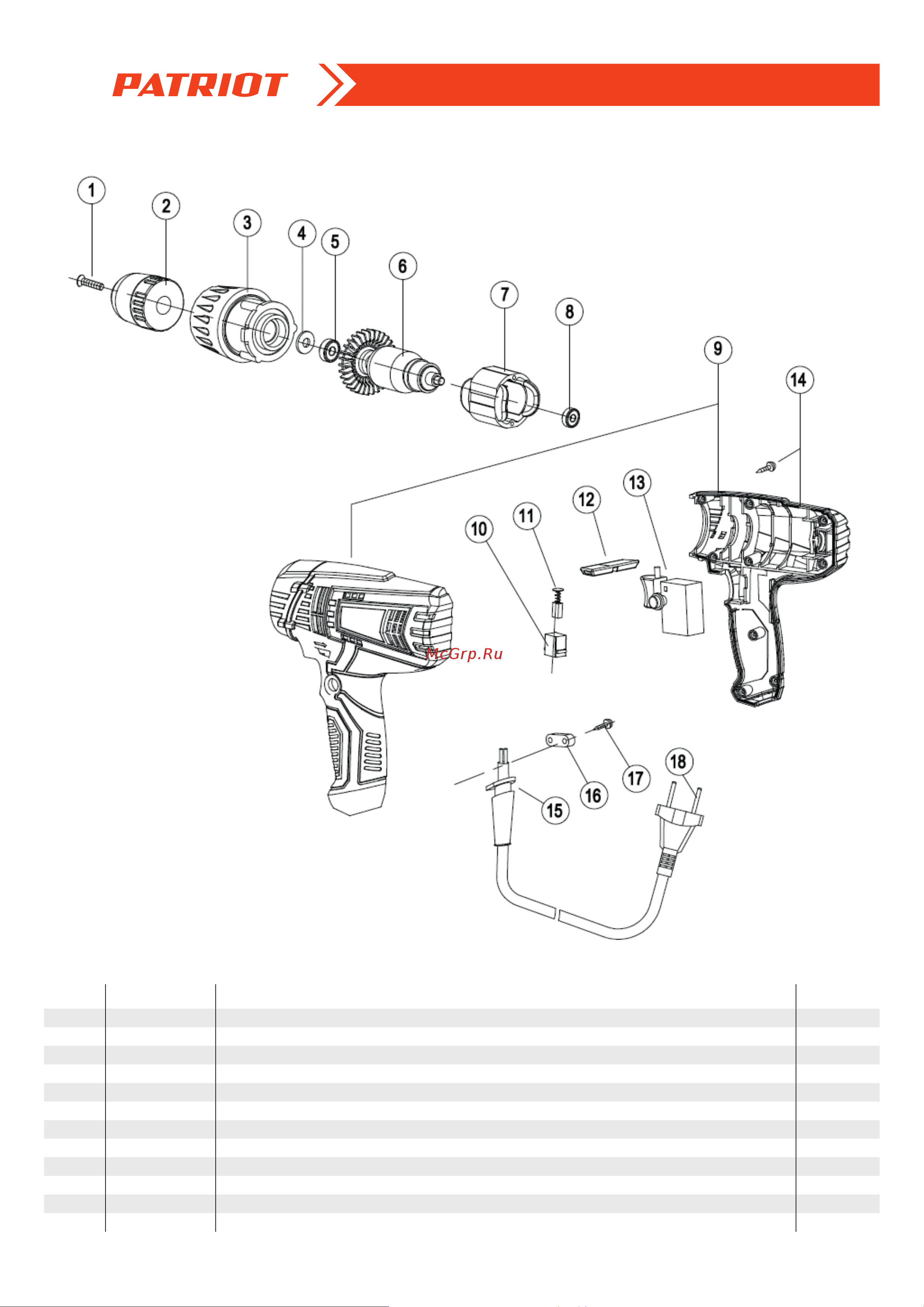 Patriot FS 301 [2/4] Артикул 120 30 1403