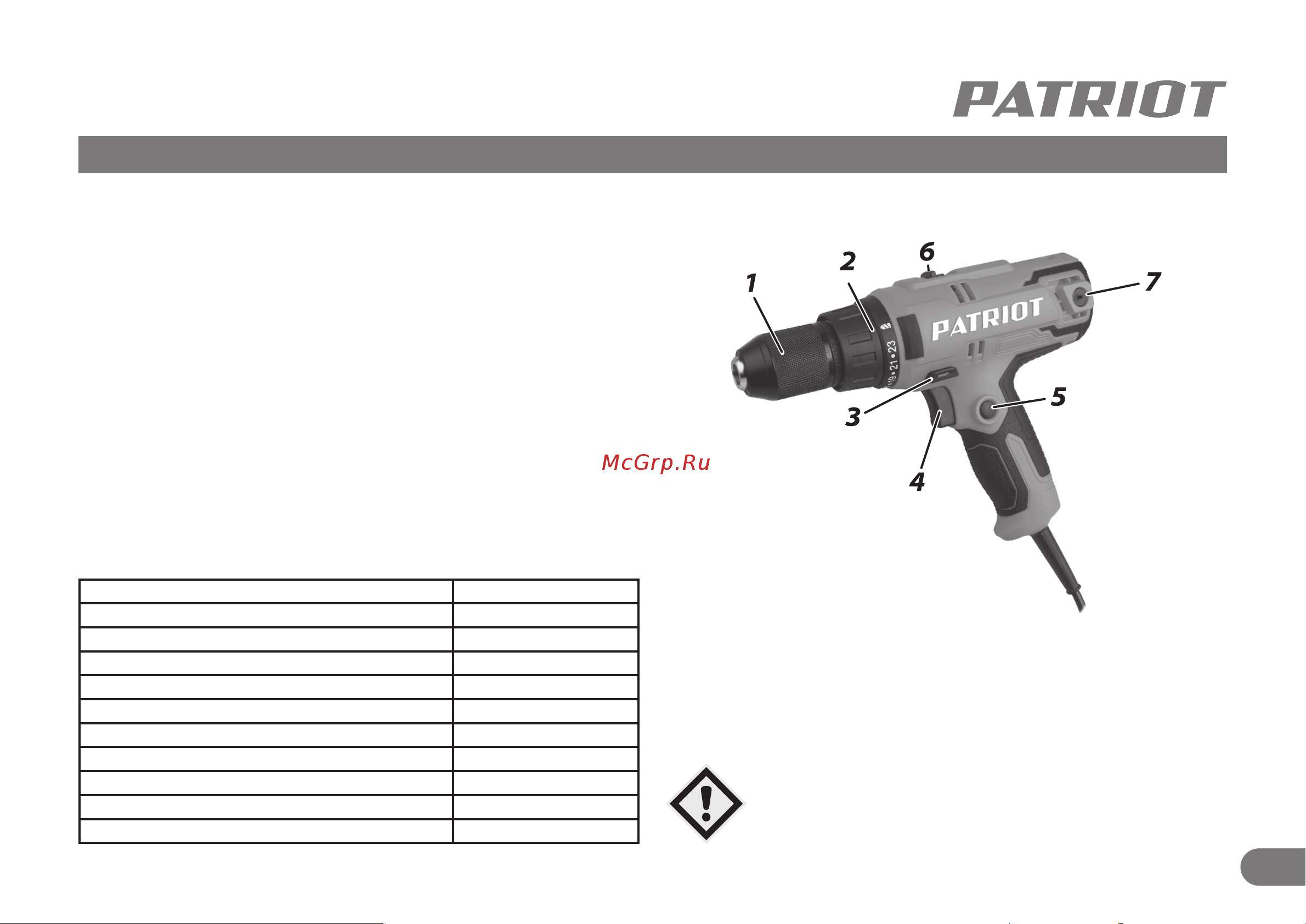Patriot FS 313 120301413 [4/11] Область применения и назначение