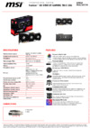 MSI Radeon RX 6950 XT GAMING TRIO 16G Спецификация