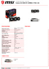MSI Radeon RX 6800 XT GAMING X TRIO 16G Спецификация