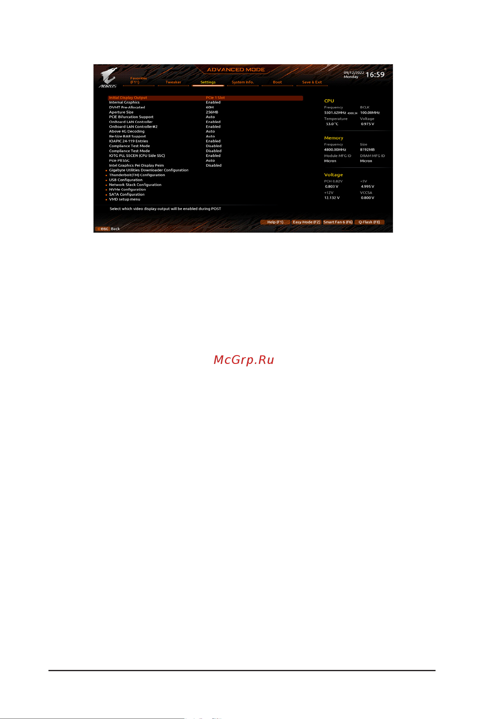 Gigabyte B760 AORUS ELITE AX [19/29] Pcie bifurcation support