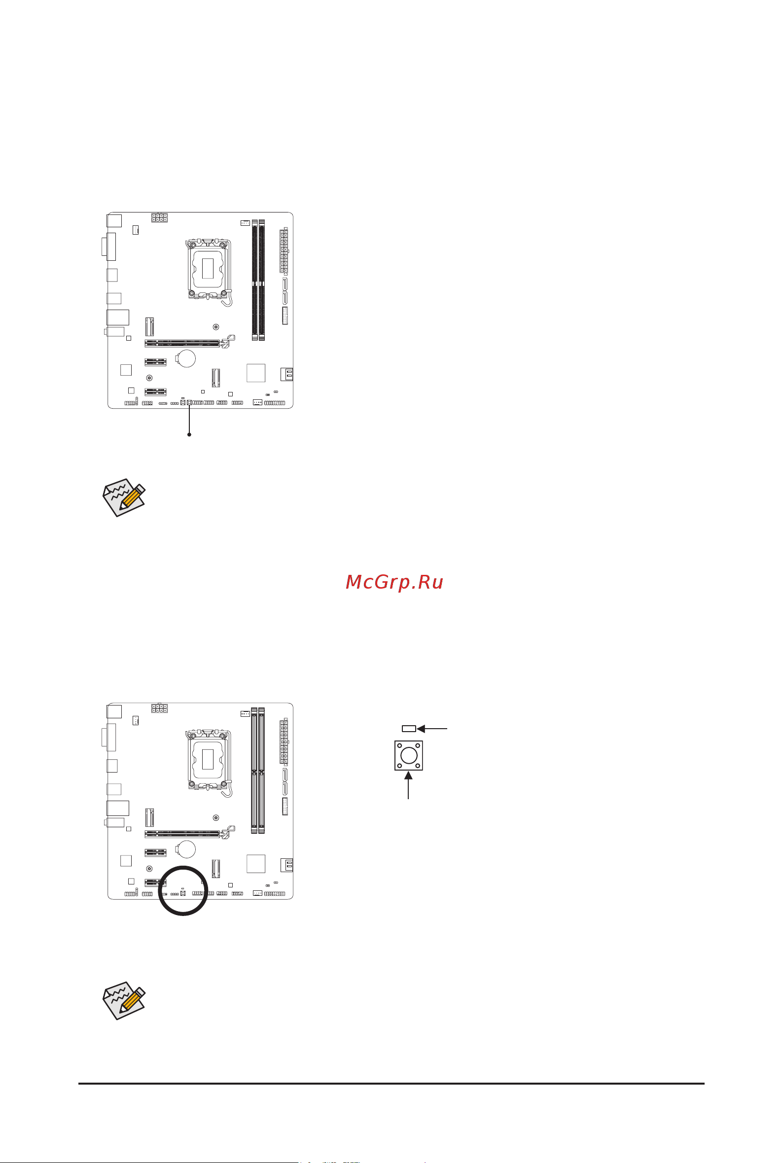 Gigabyte B760M D2H DDR4 [18/36] 7 onboard buttons and led