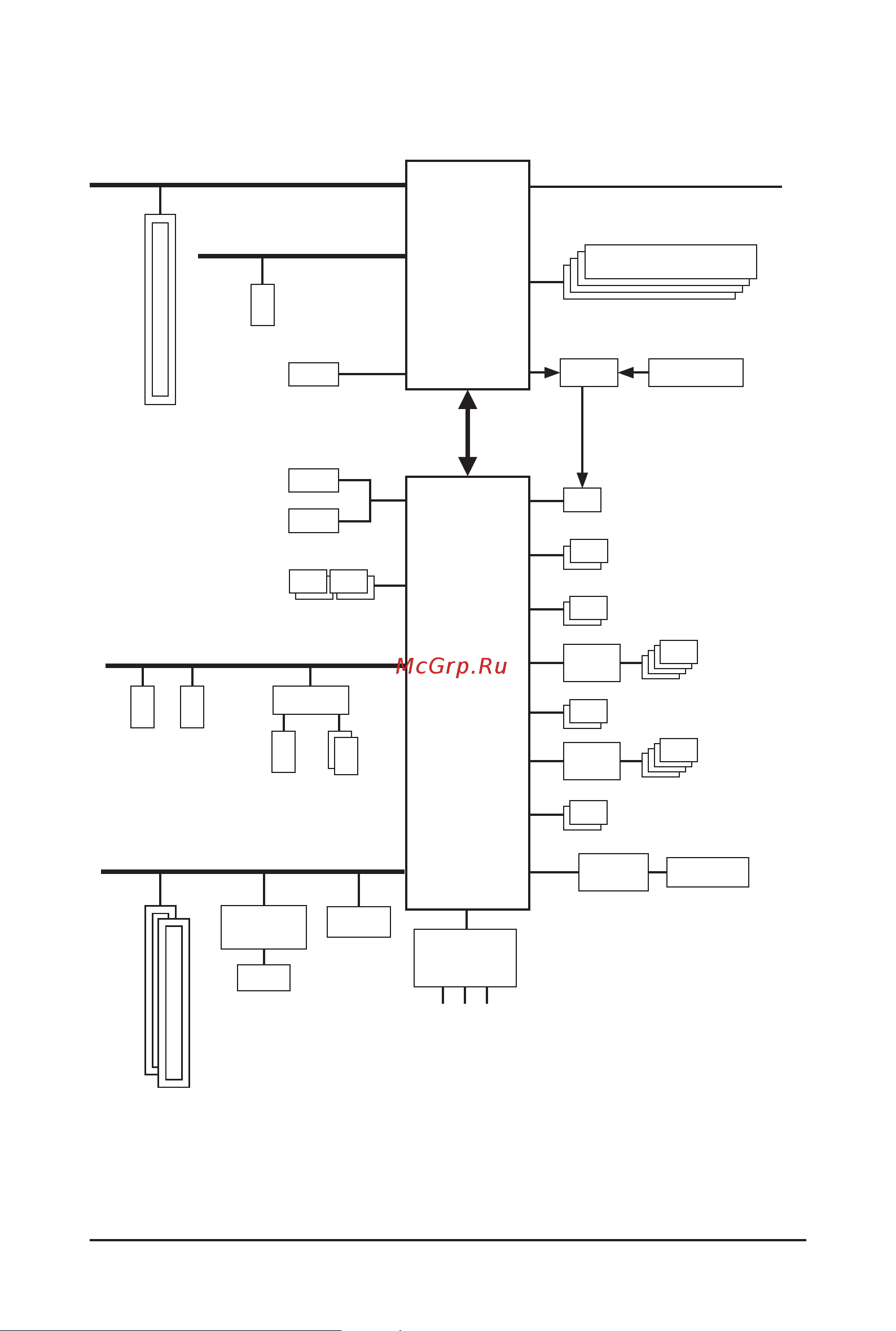 Gigabyte Z690 AERO G DDR4 [6/44] 2 motherboard block diagram