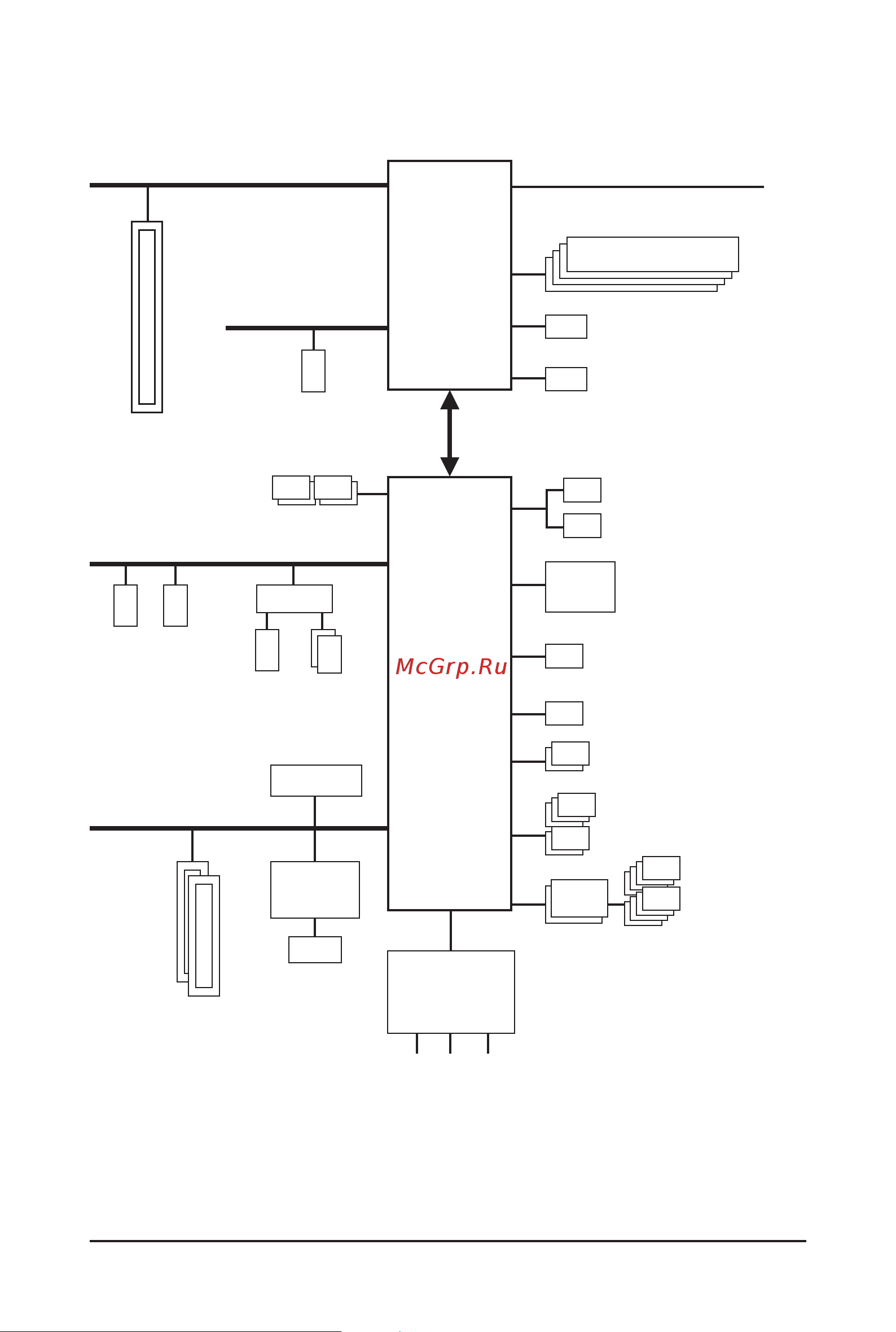 Gigabyte Z690 AORUS ELITE AX DDR4 V2 [5/44] 2 motherboard block diagram