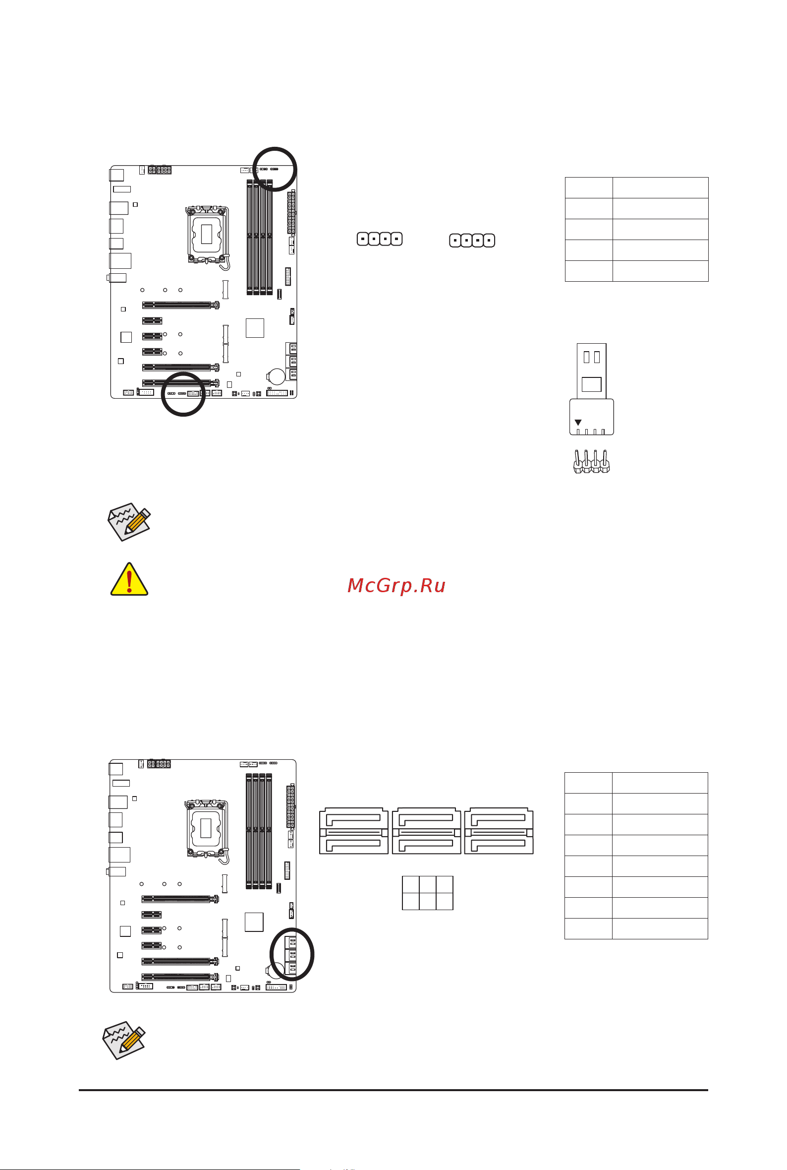 Gigabyte Z690 UD AX [23/44] Led_c1 led_c2 rgb led strip headers