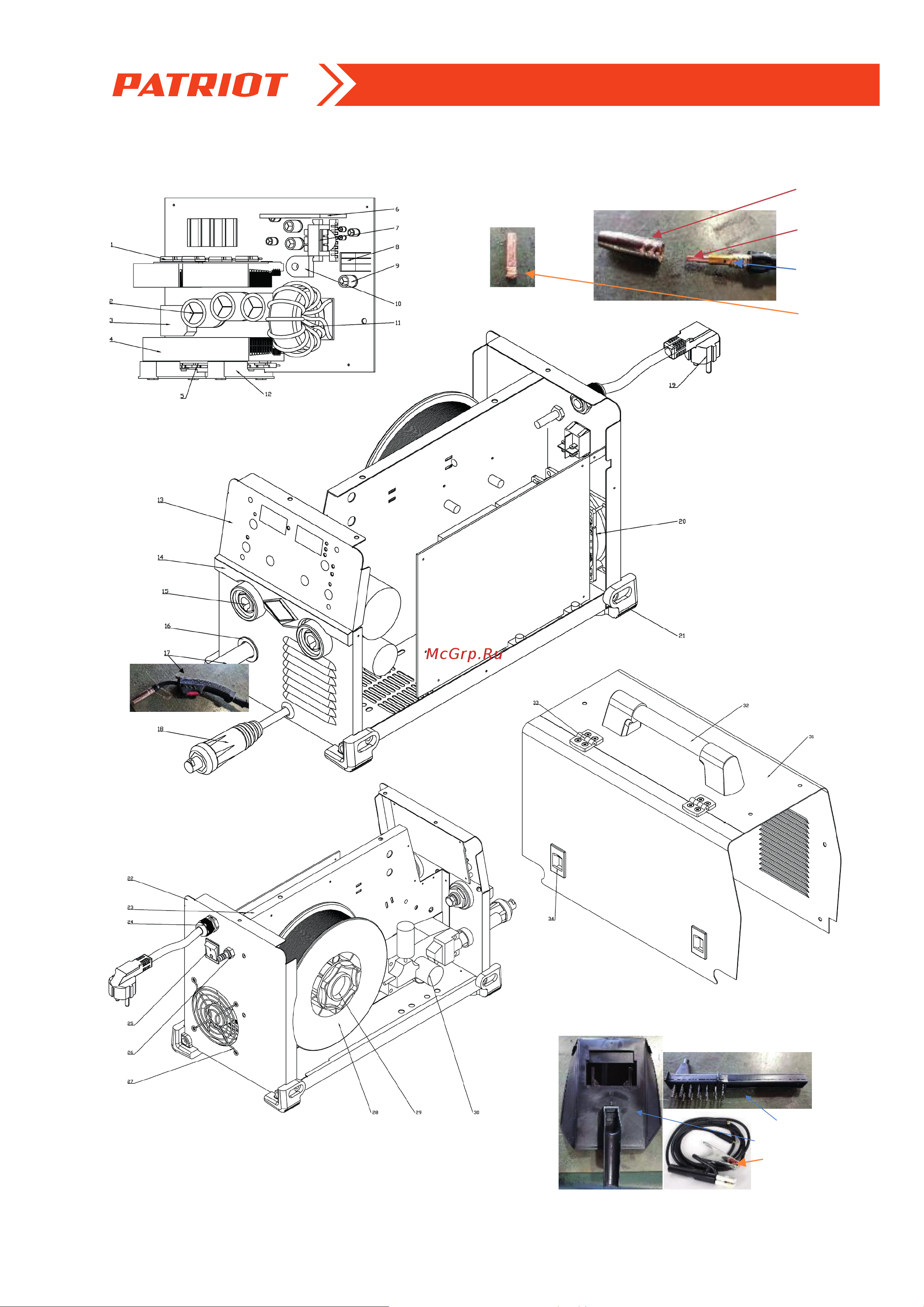 Patriot WMA 155M MIG/MAG/MMA, [2/4] Артикул 605 30 2140