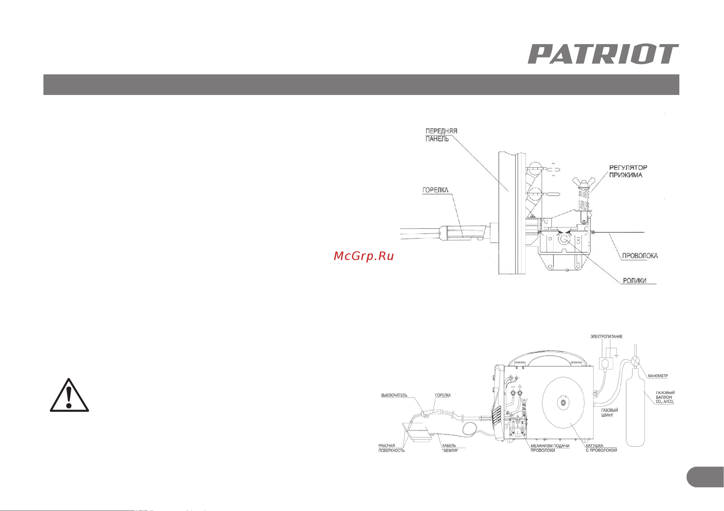 Patriot WMA 155 M [14/32] Подготовка и порядок работы