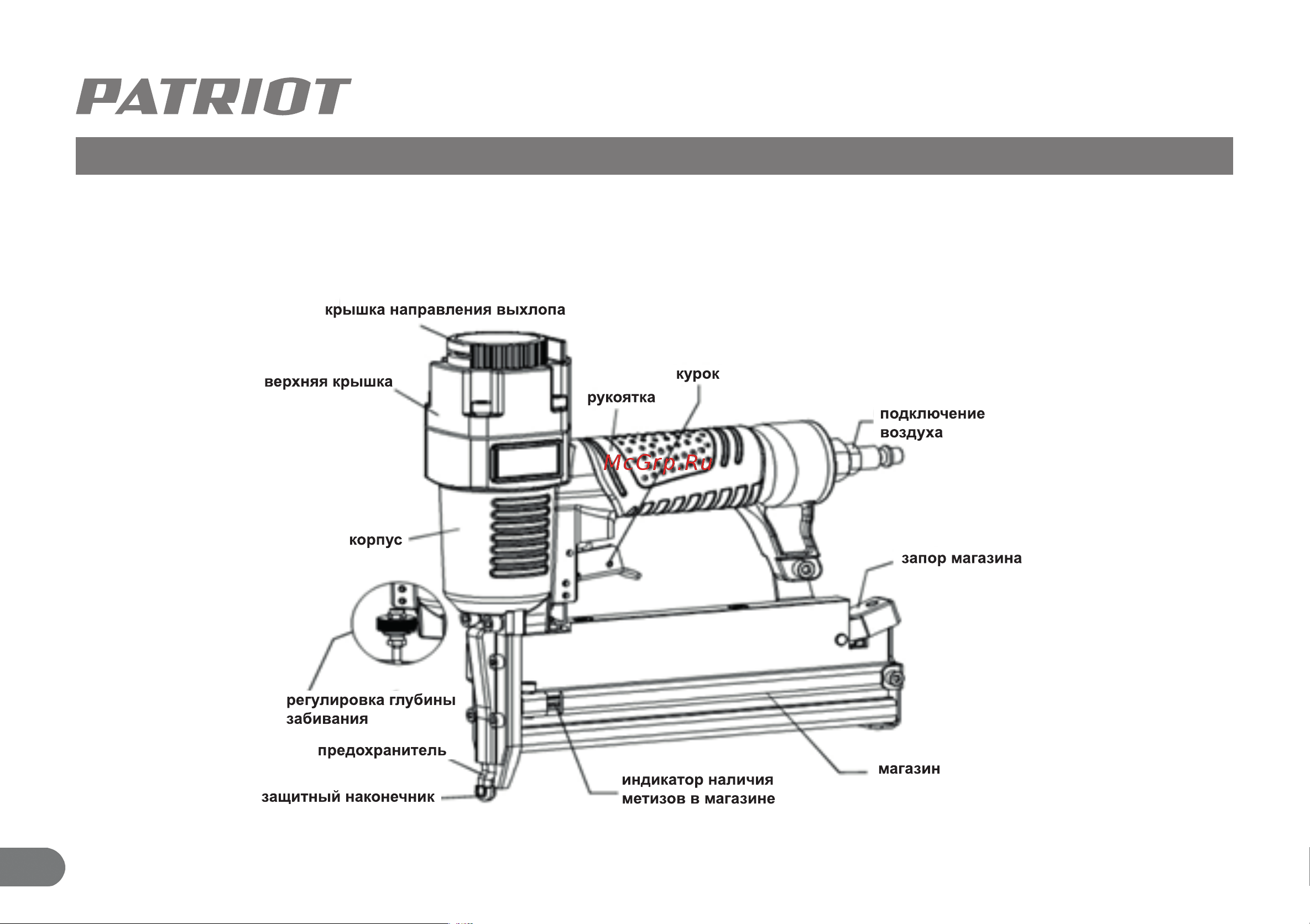 Patriot ANG 210 R Инструкция онлайн [5/15] 690353
