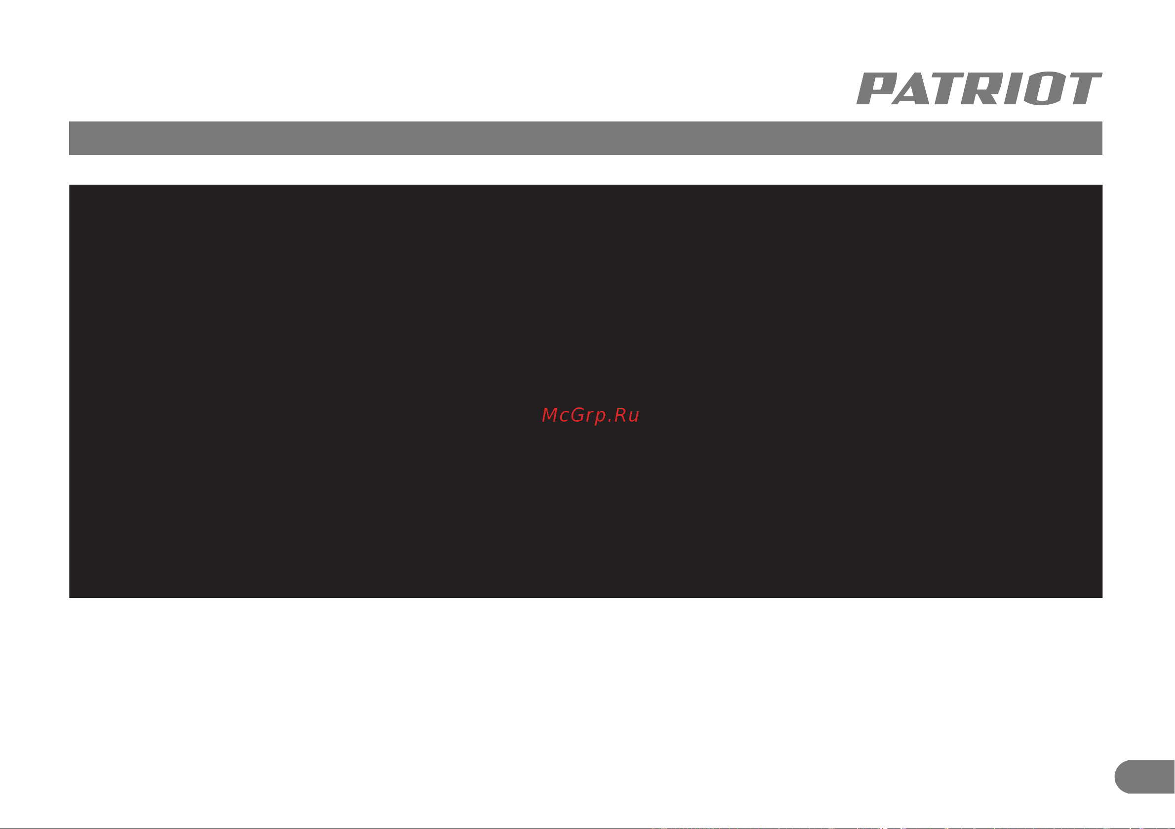 Patriot WH 800 E [10/22] Модель wh 800e рис 4