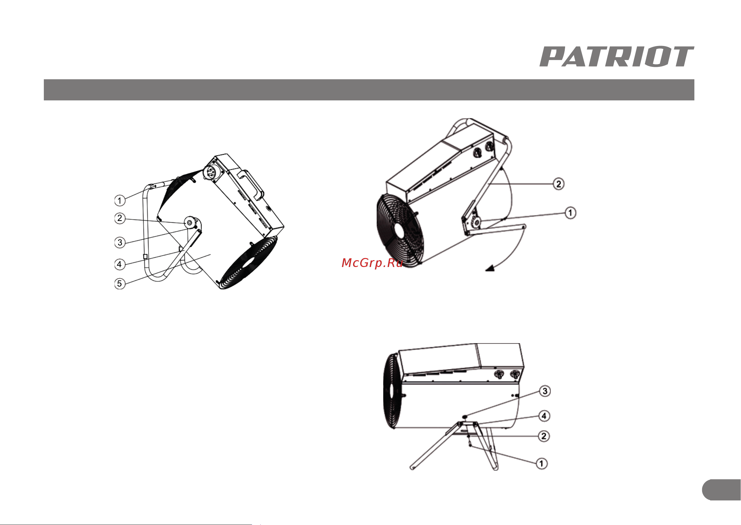 Patriot PT-R15 633307299 [10/21] Подготовка к работе