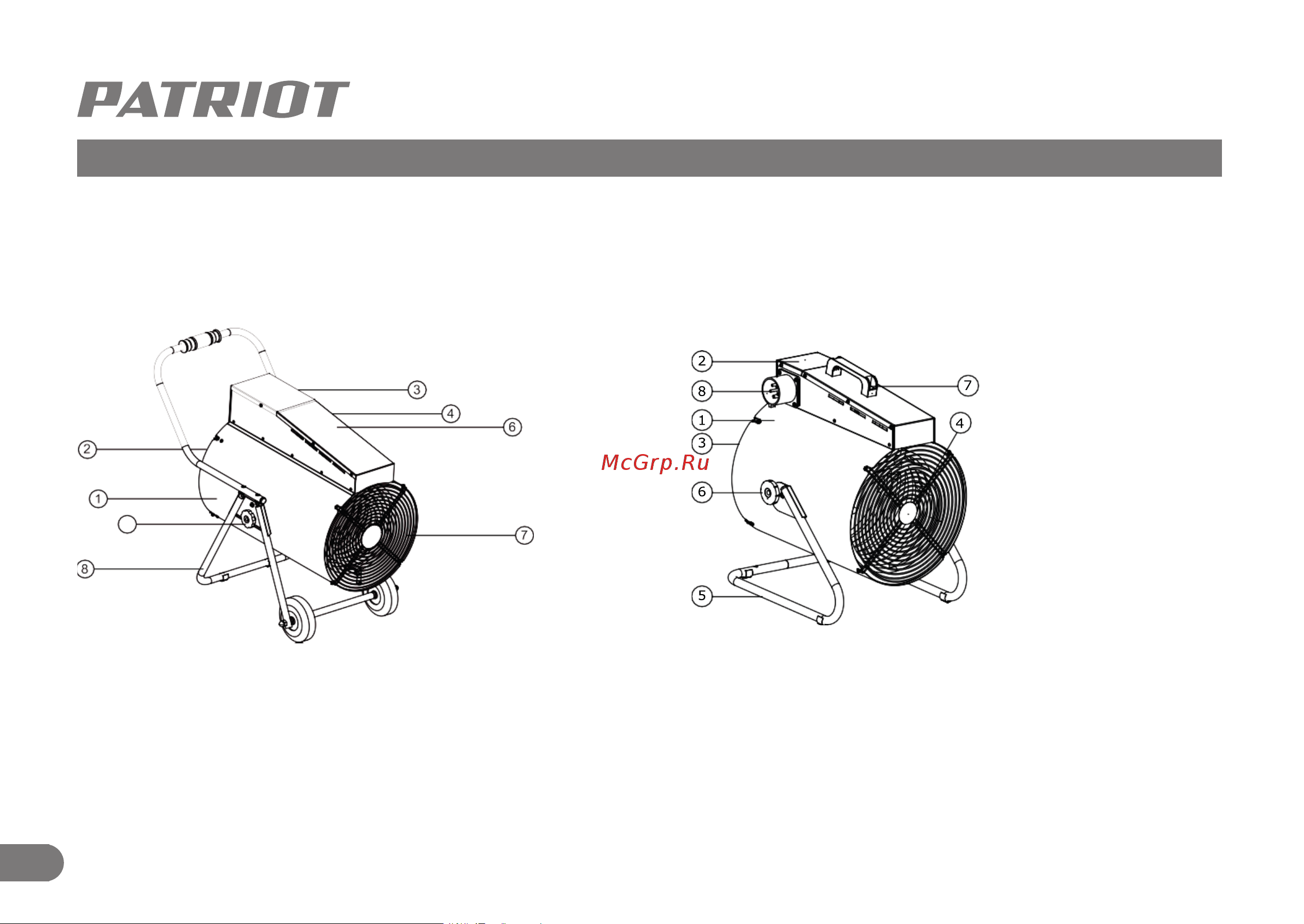 Patriot PT-R15 633307299 [7/21] Устройство и принцип работы