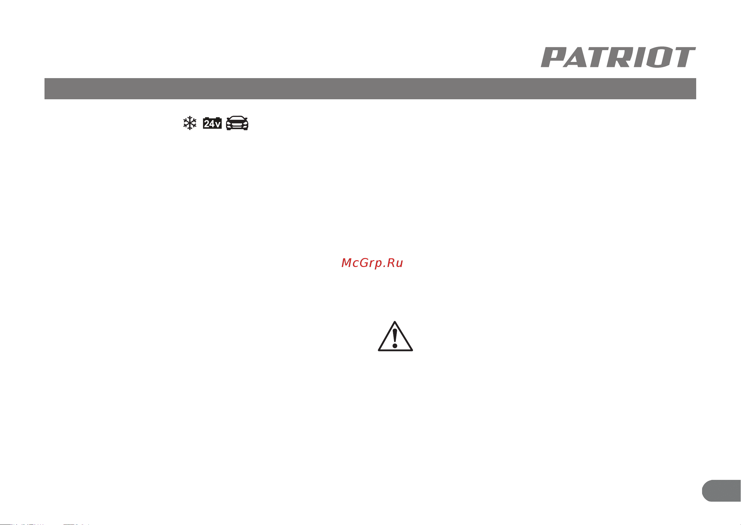 Patriot BCI-8D 1165 [12/0] Ступенчатая автоматическая зарядка