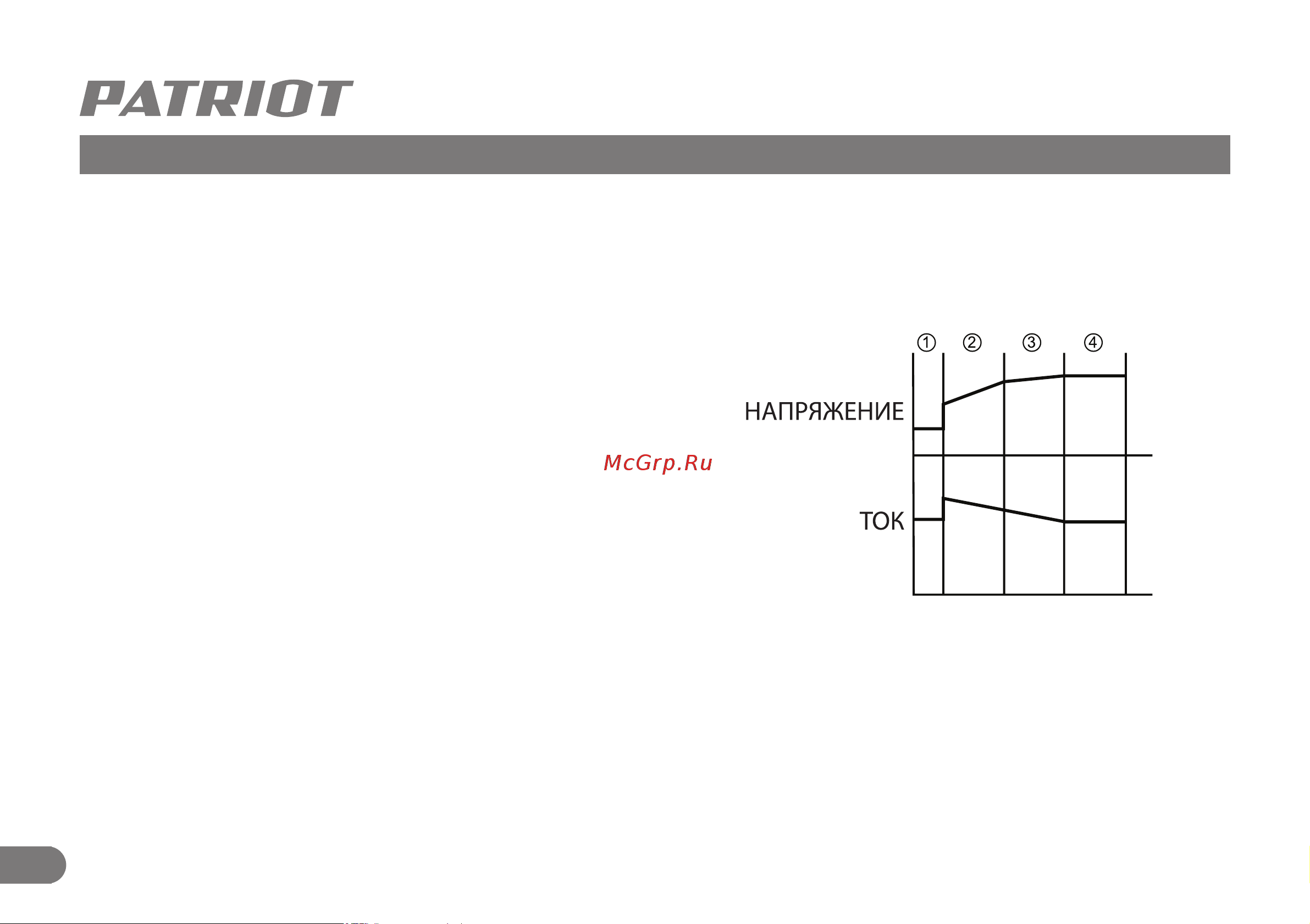 Patriot BCI-600D-Start [11/20] Порядок работы