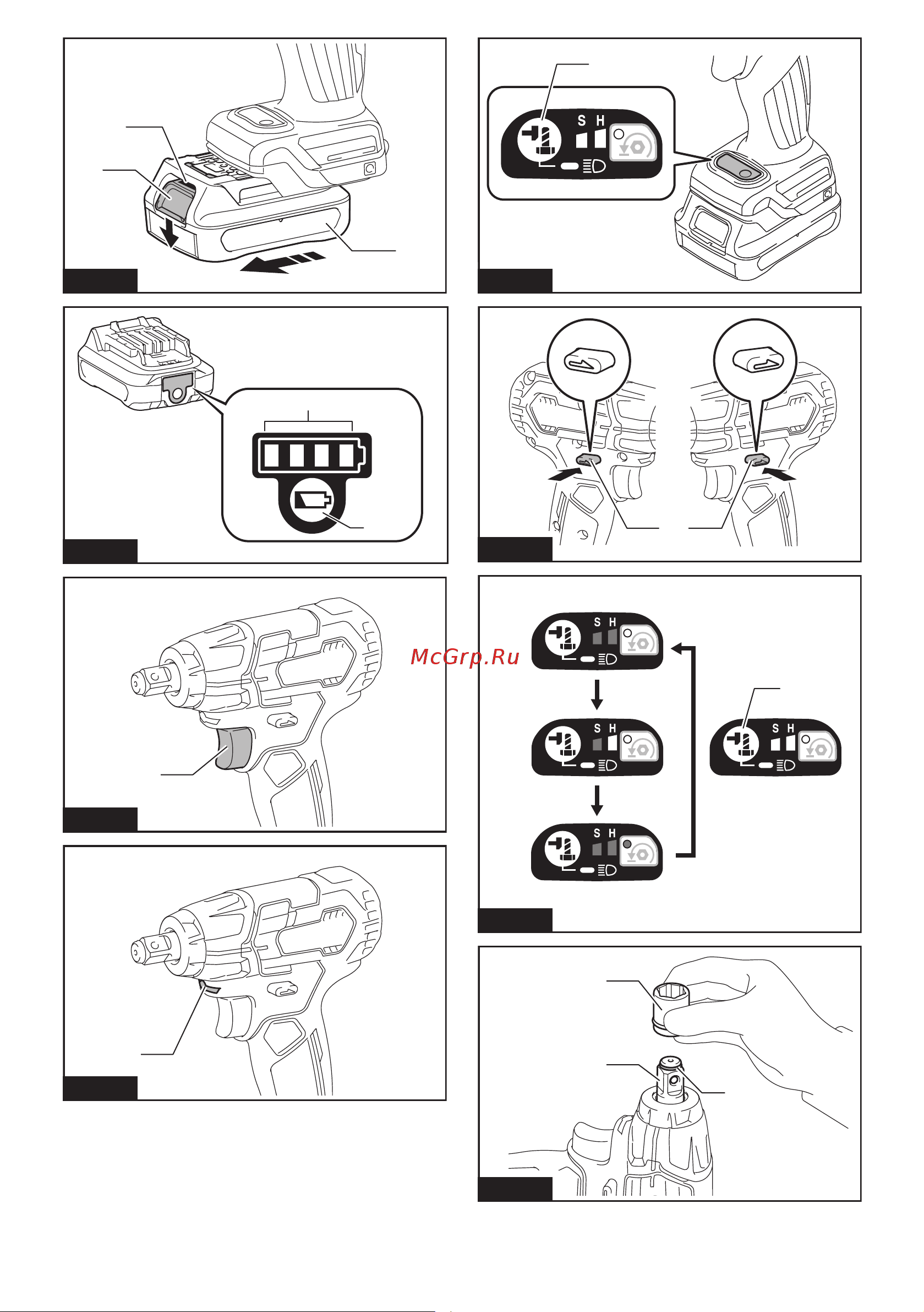 Makita TW161DZ Инструкция онлайн [2/56] 862454