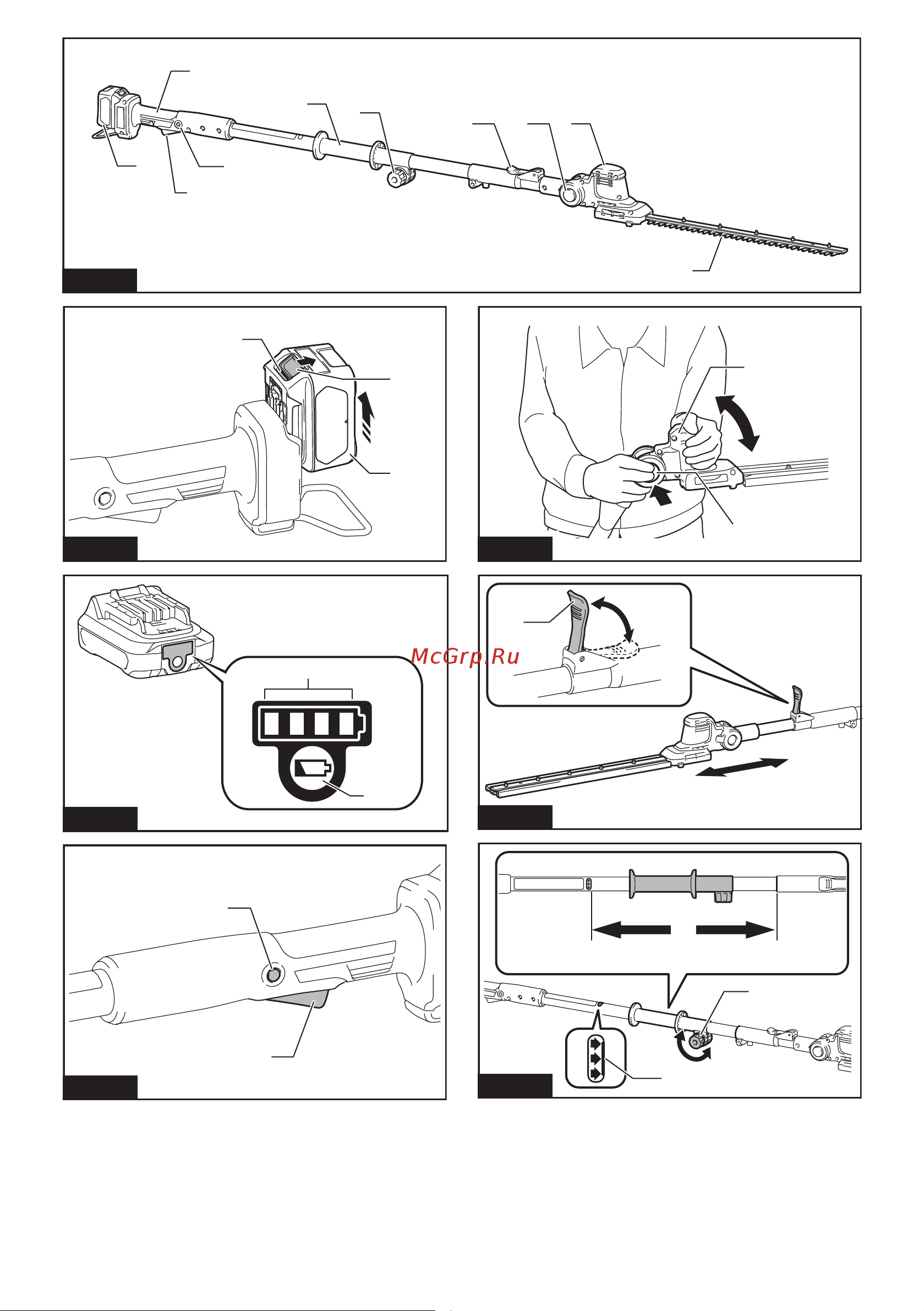 Makita UN460WDZ Инструкция онлайн [2/92] 690427
