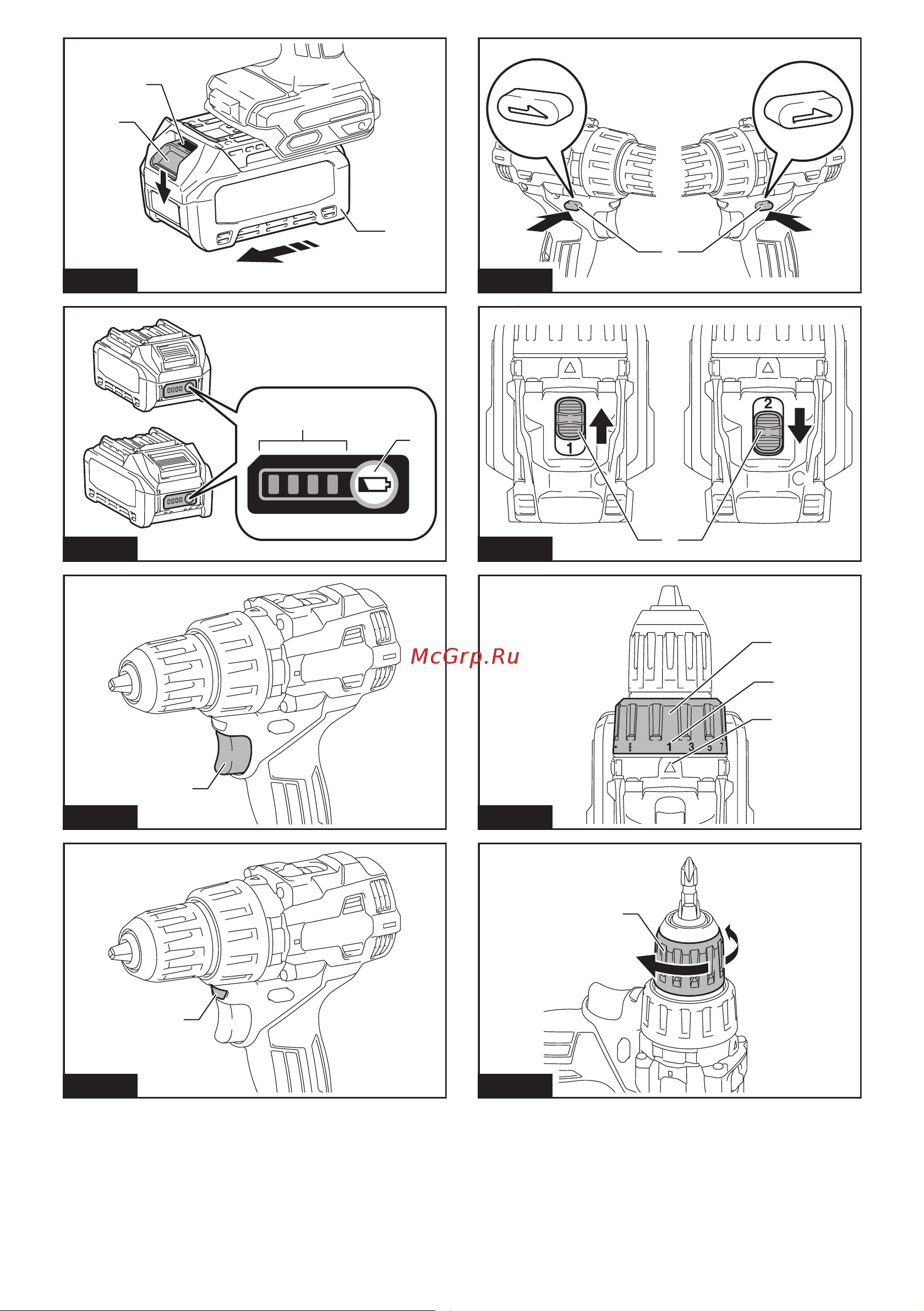 Makita XGT BL/XPT DF002GD201 Инструкция онлайн [2/60] 861763
