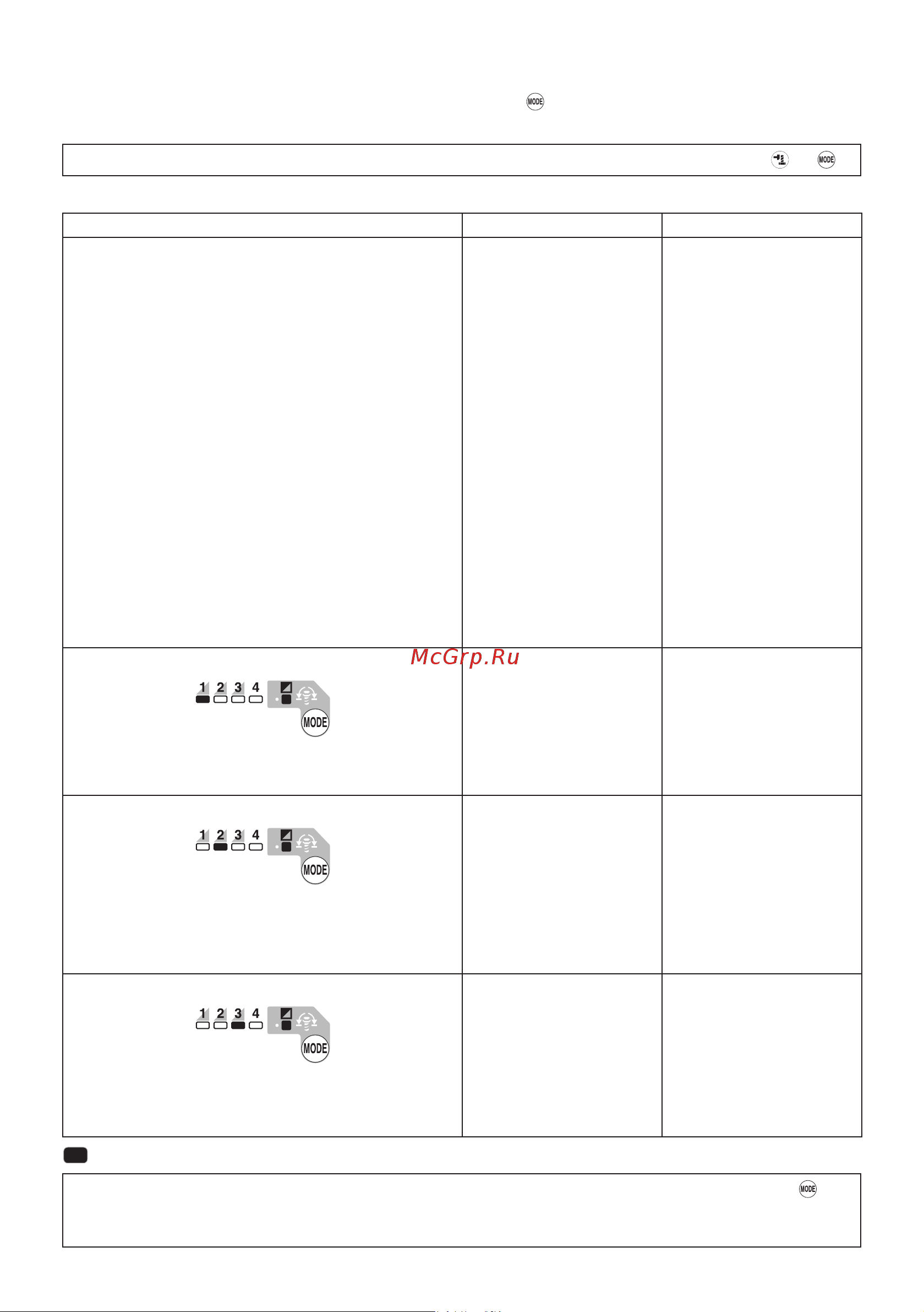 Makita XGT BL TW001GM201 [48/76] Ekspluatācijas režīma maiņa