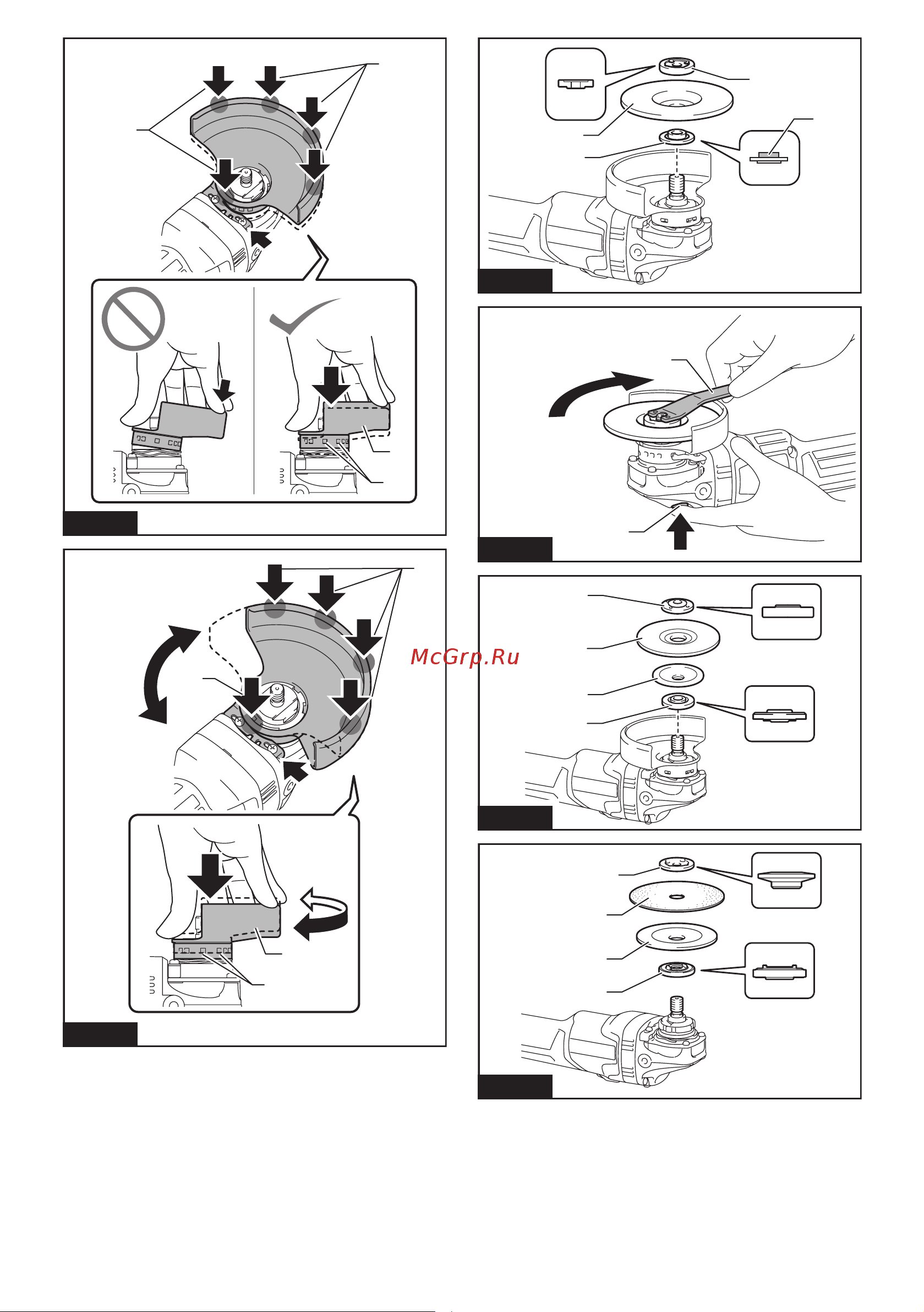 Makita XGT GA005GZ Инструкция онлайн [3/128] 853624