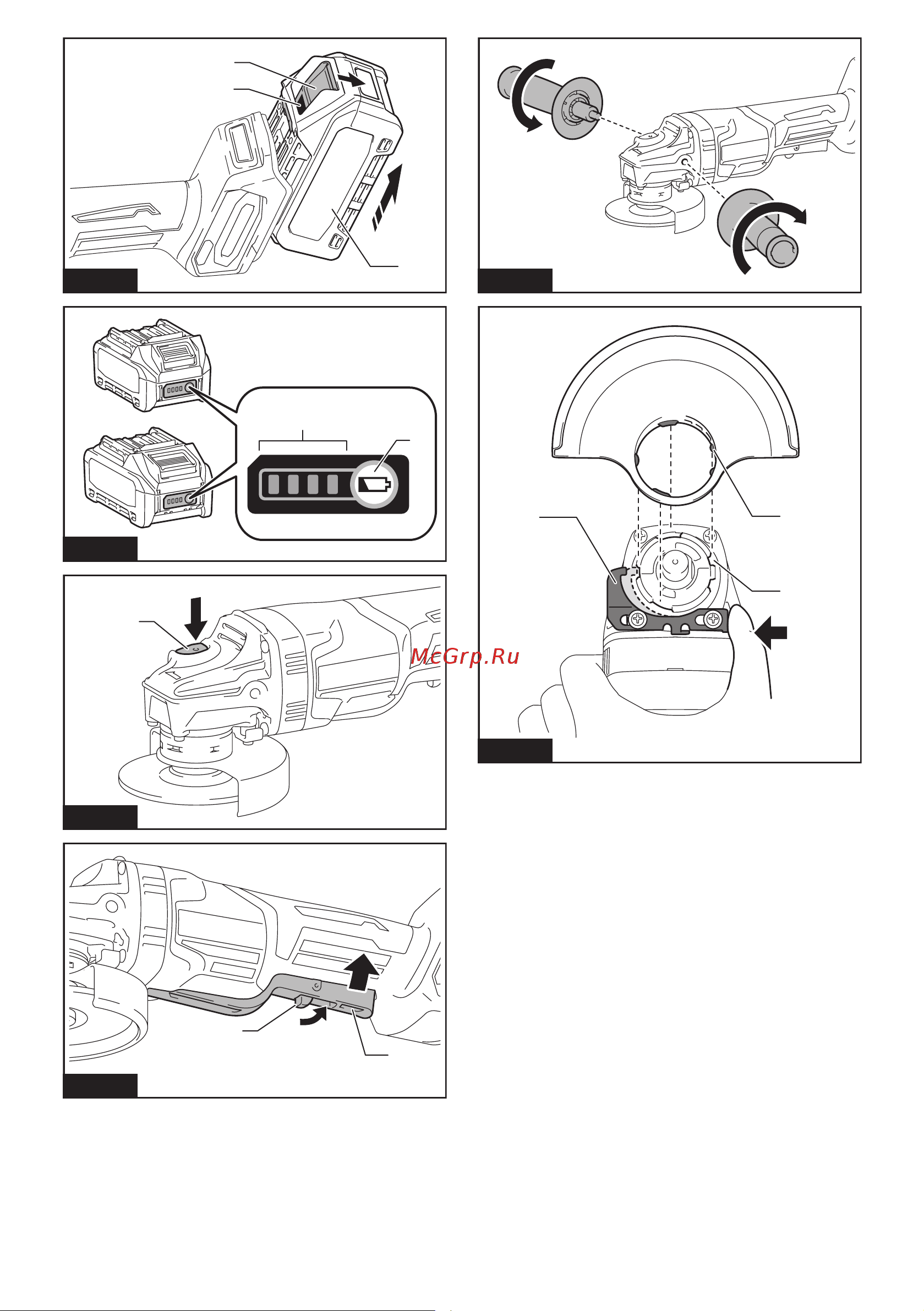 Makita XGT GA013GZ Инструкция онлайн [2/108] 861697