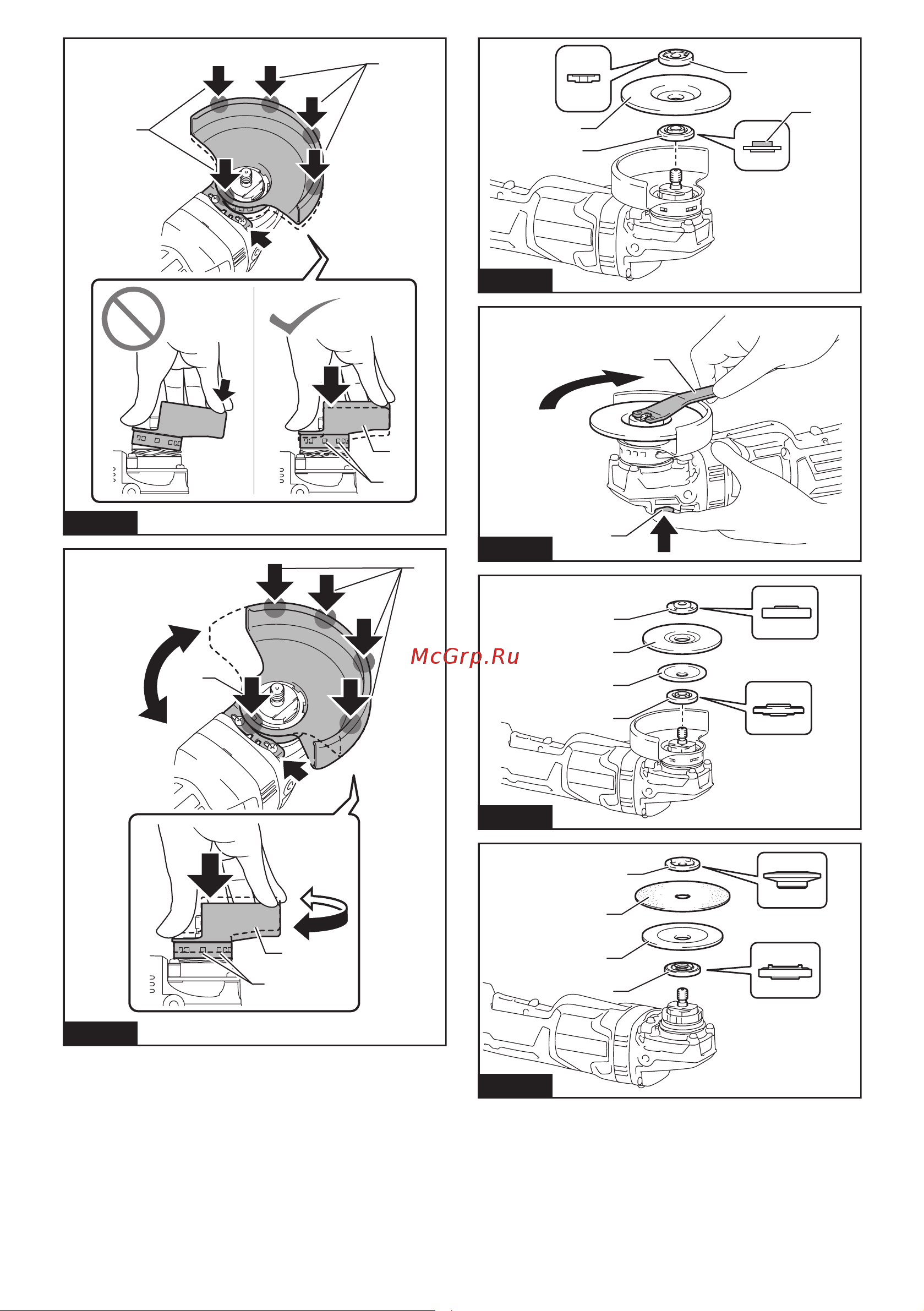 Makita XGT GA013GZ Инструкция онлайн [3/108] 861697