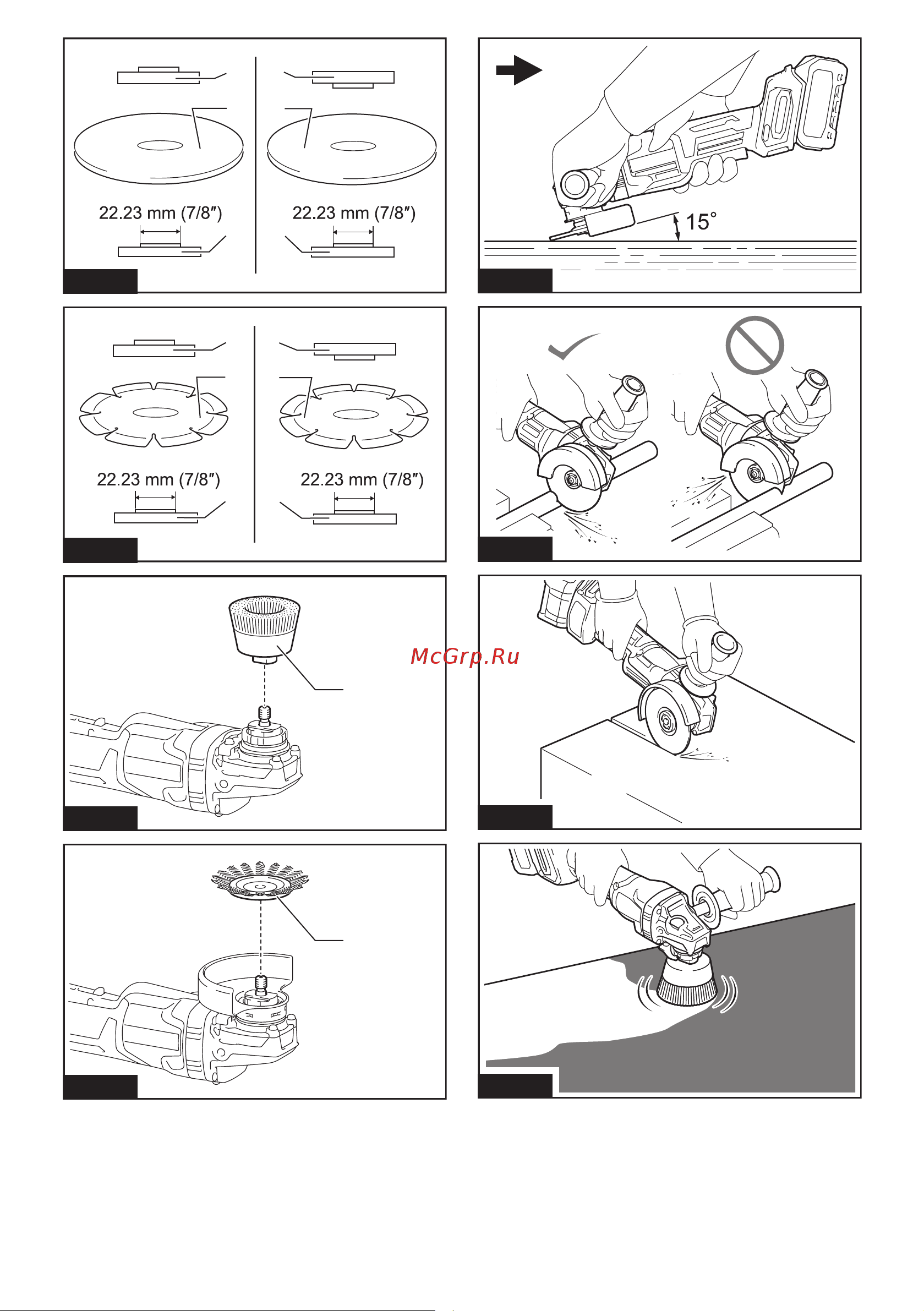 Makita XGT GA013GM201 199372 Инструкция онлайн [5/108] 853651