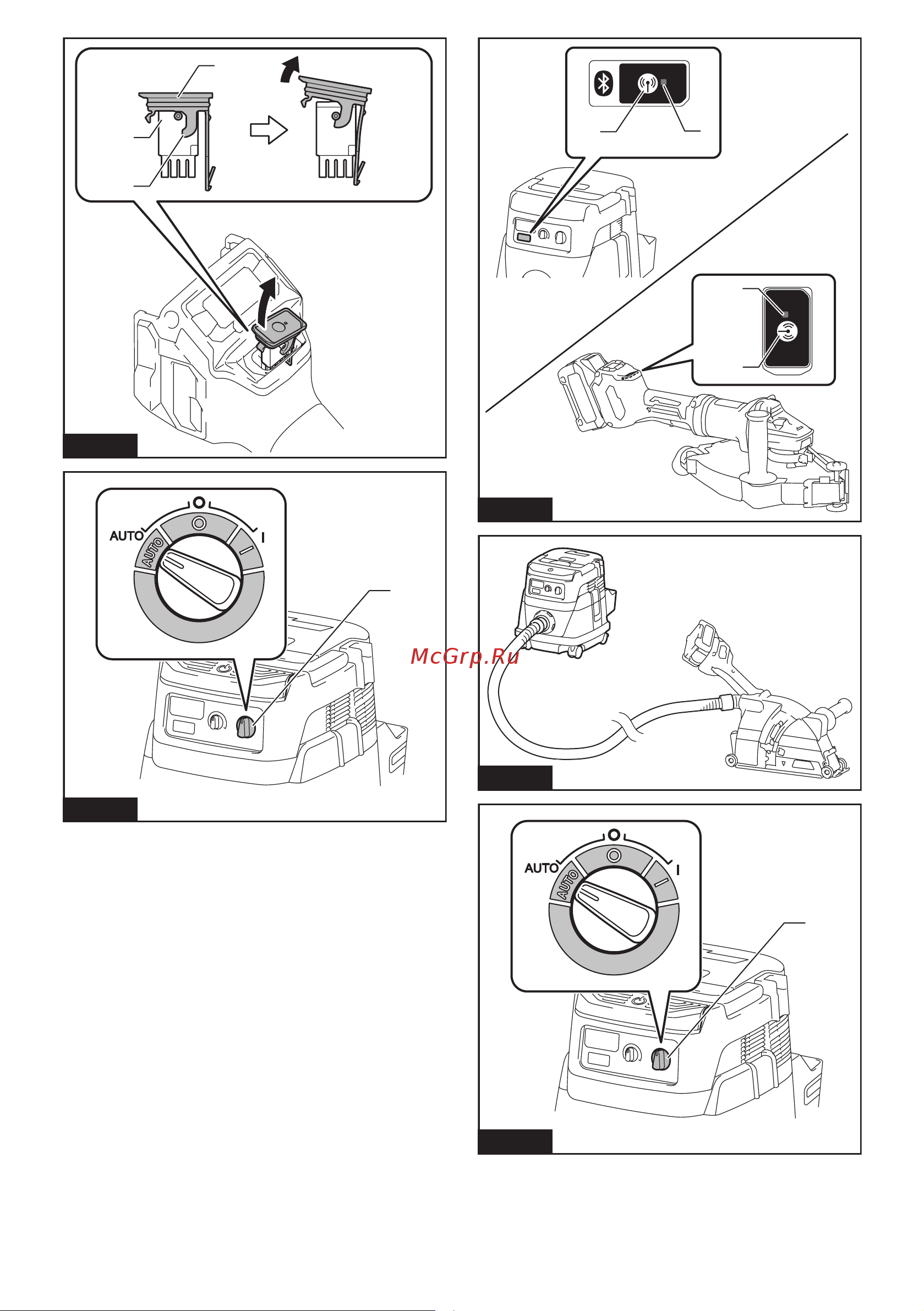 Makita XGT GA037GZ Инструкция онлайн [6/148] 842231