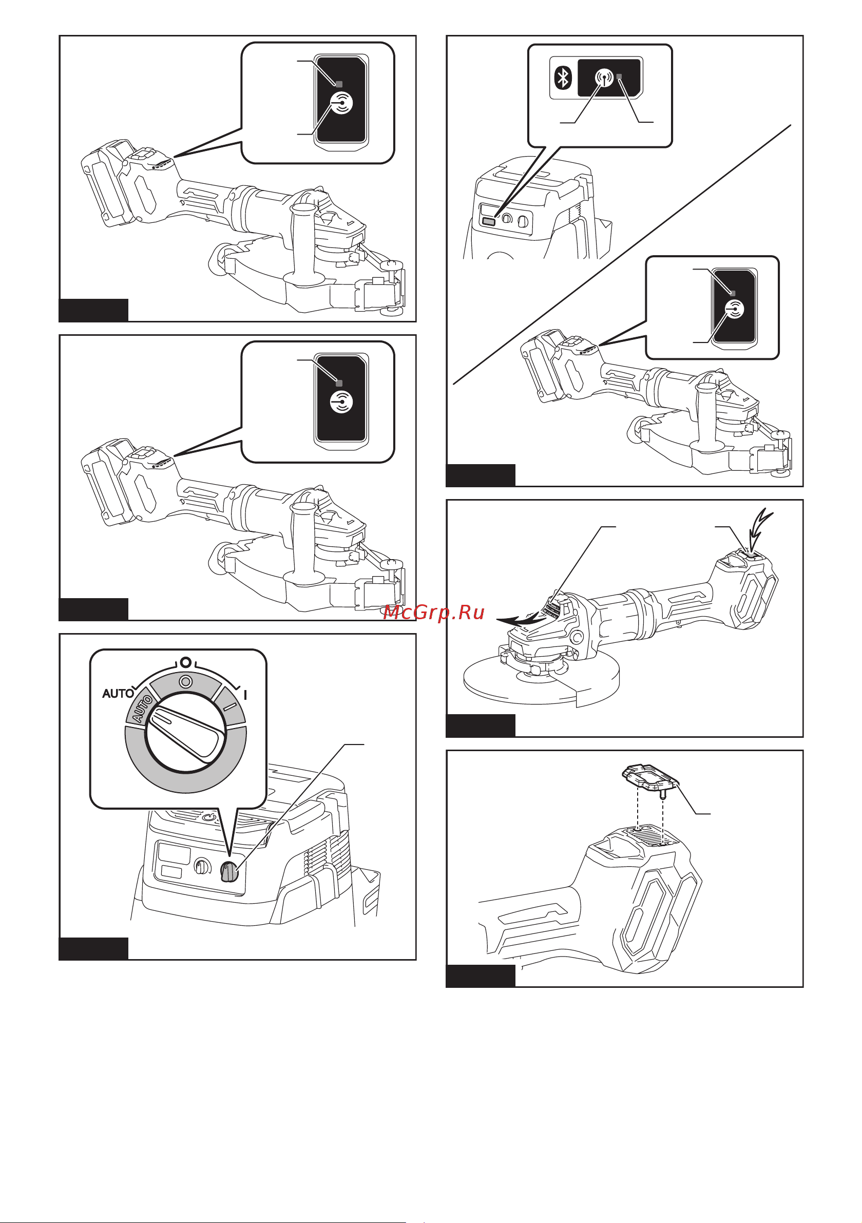Makita XGT BL 40В, 230 мм, GA038GZ Инструкция онлайн [7/148] 861694