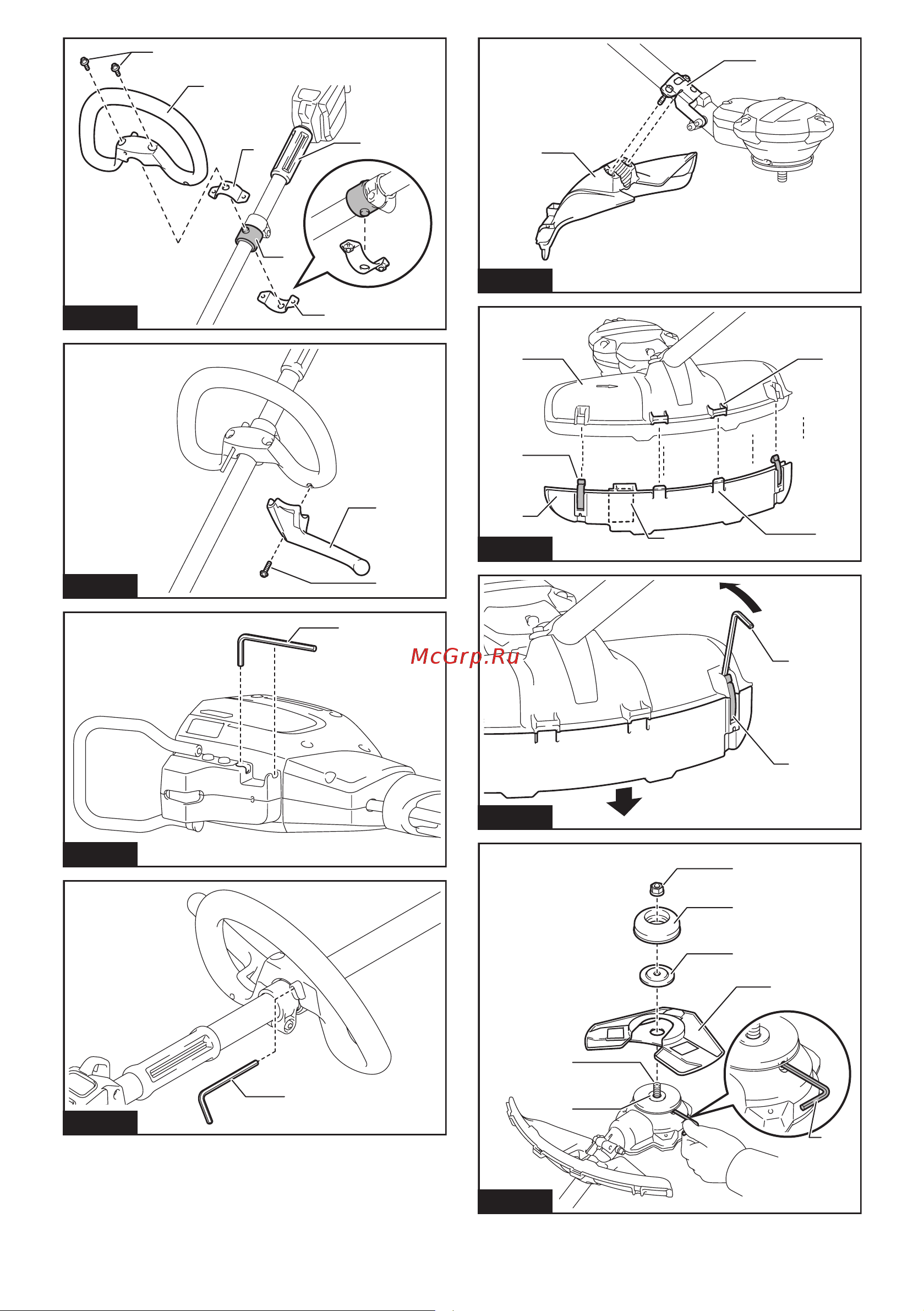 Makita XGT 40vMAX, 550 Вт, М10xLH, ADT, AFT, WG UR002GZ05 Инструкция онлайн [5/144] 860493
