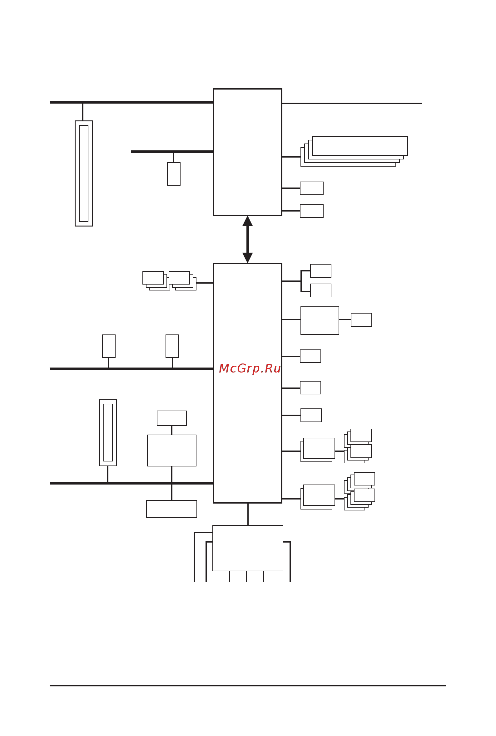 Gigabyte Z690M AORUS ELITE DDR4 [5/41] 2 motherboard block diagram